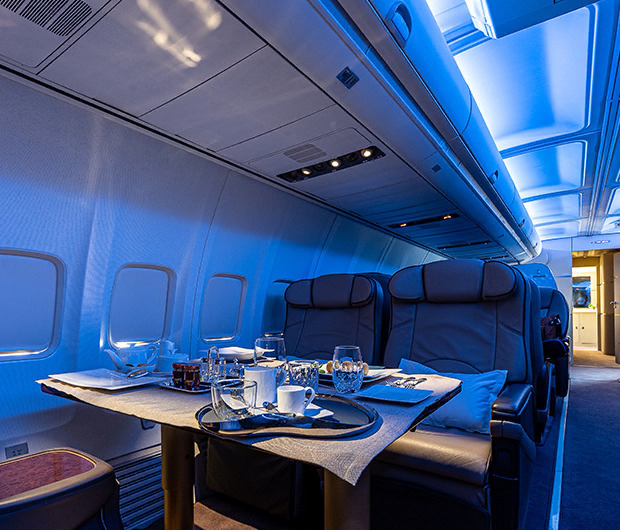 The biggest private jet you can hire? Inside a luxury VIP Boeing 757 ...