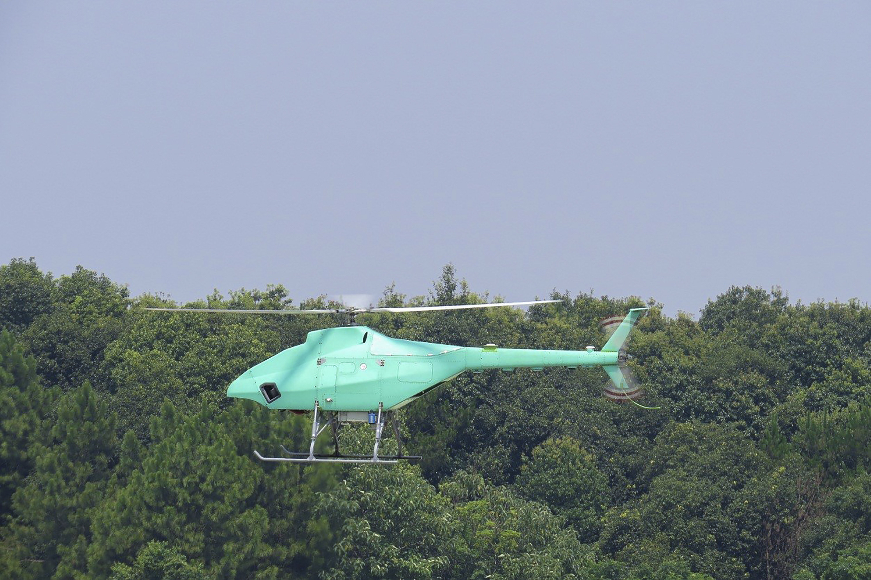 The AR-500CJ unmanned vehicle had a maiden flight in China’s eastern Jiangxi Province recently. It brings further diversity and versatility to China’s drone fleet. Photo: Handout
