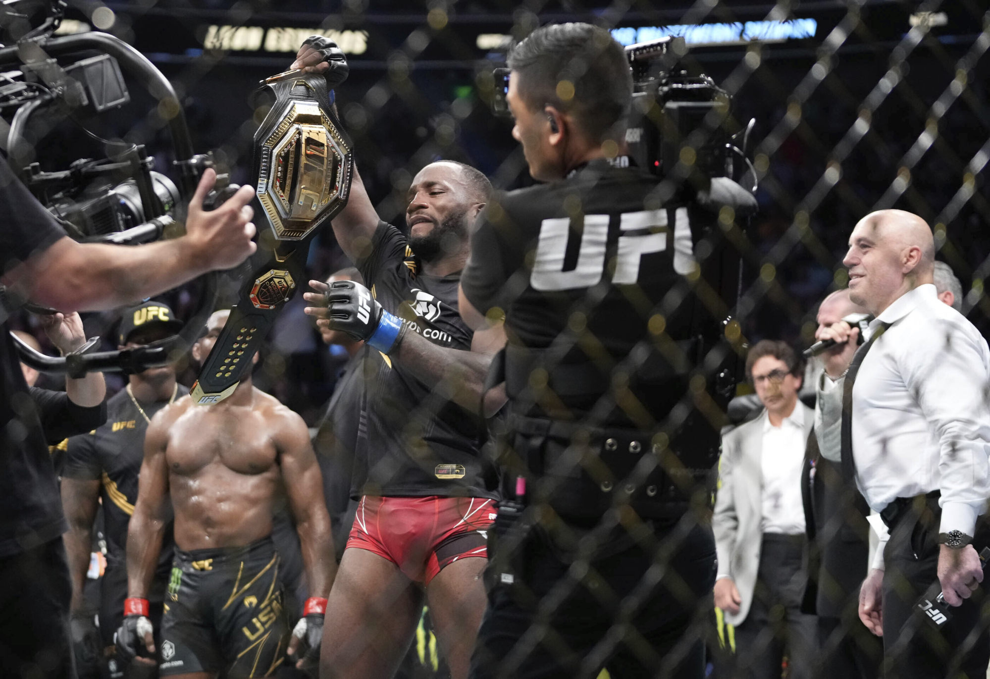 UFC 278: Leon Edwards head kick KOs Kamaru Usman in final minute to snatch  welterweight title in seismic shock