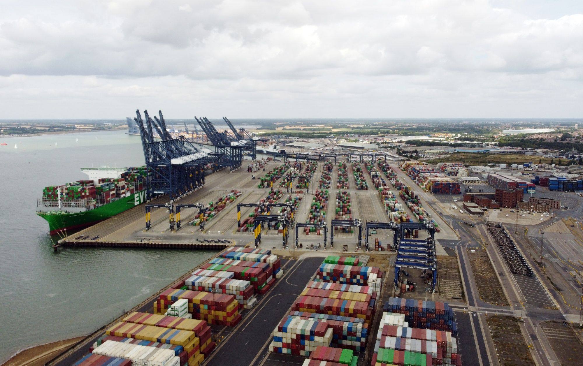 Strike at Britain’s biggest shipping port Felixstowe adds to industrial ...