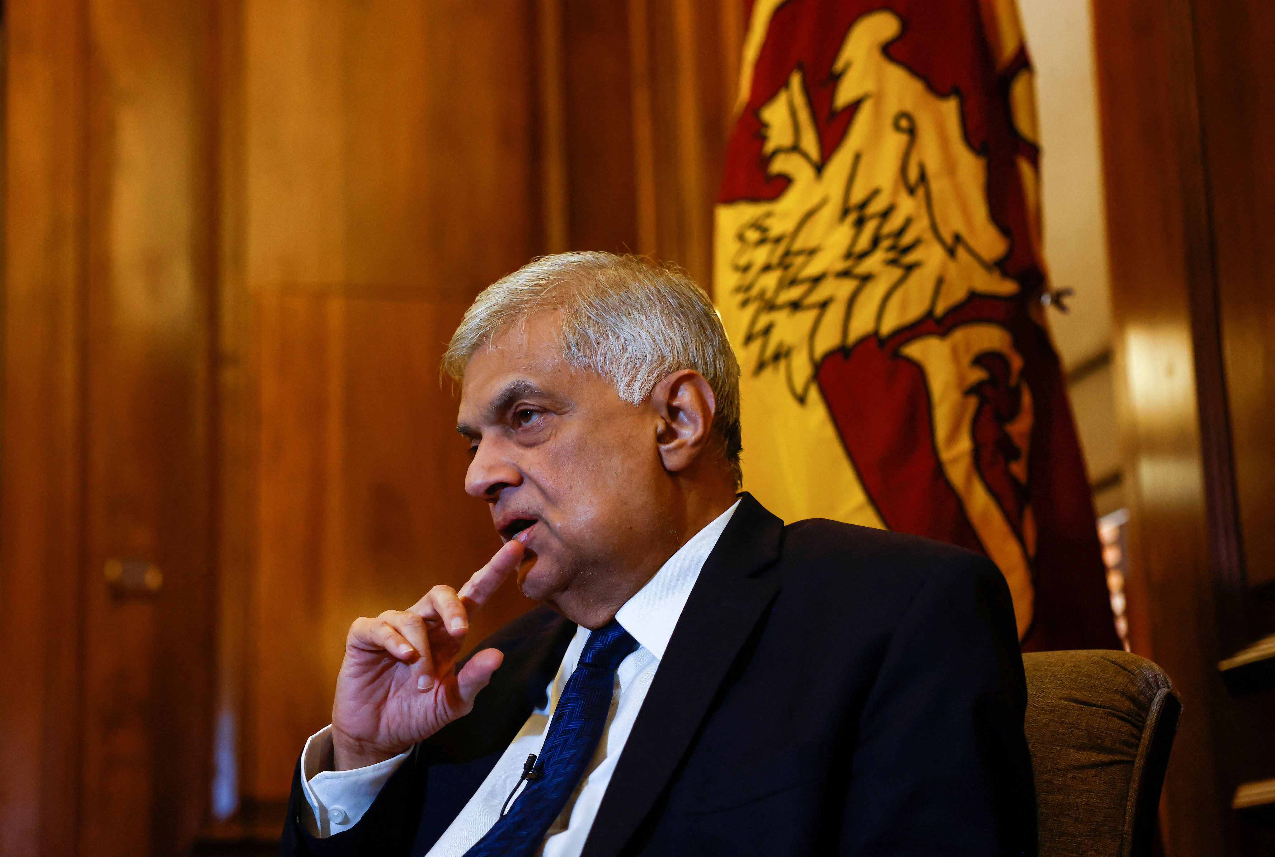 Sri Lanka’s President Ranil Wickremesinghe. Photo: Reuters