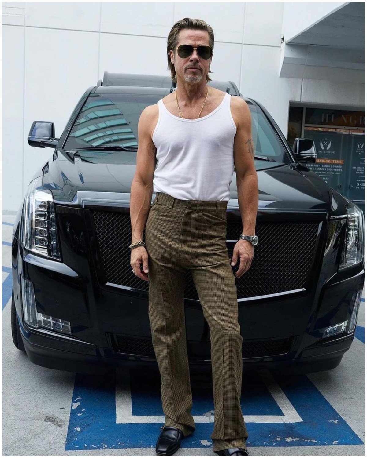 How does Brad Pitt spend his gigantic fortune? The Bullet Train star has a net worth of US$300 million, which he splashes on vineyards, luxury cars, homes – and some expensive bling for his ex-wives Angelina Jolie and Jennifer Aniston. Photo: @bradpittofflcial/Instagram