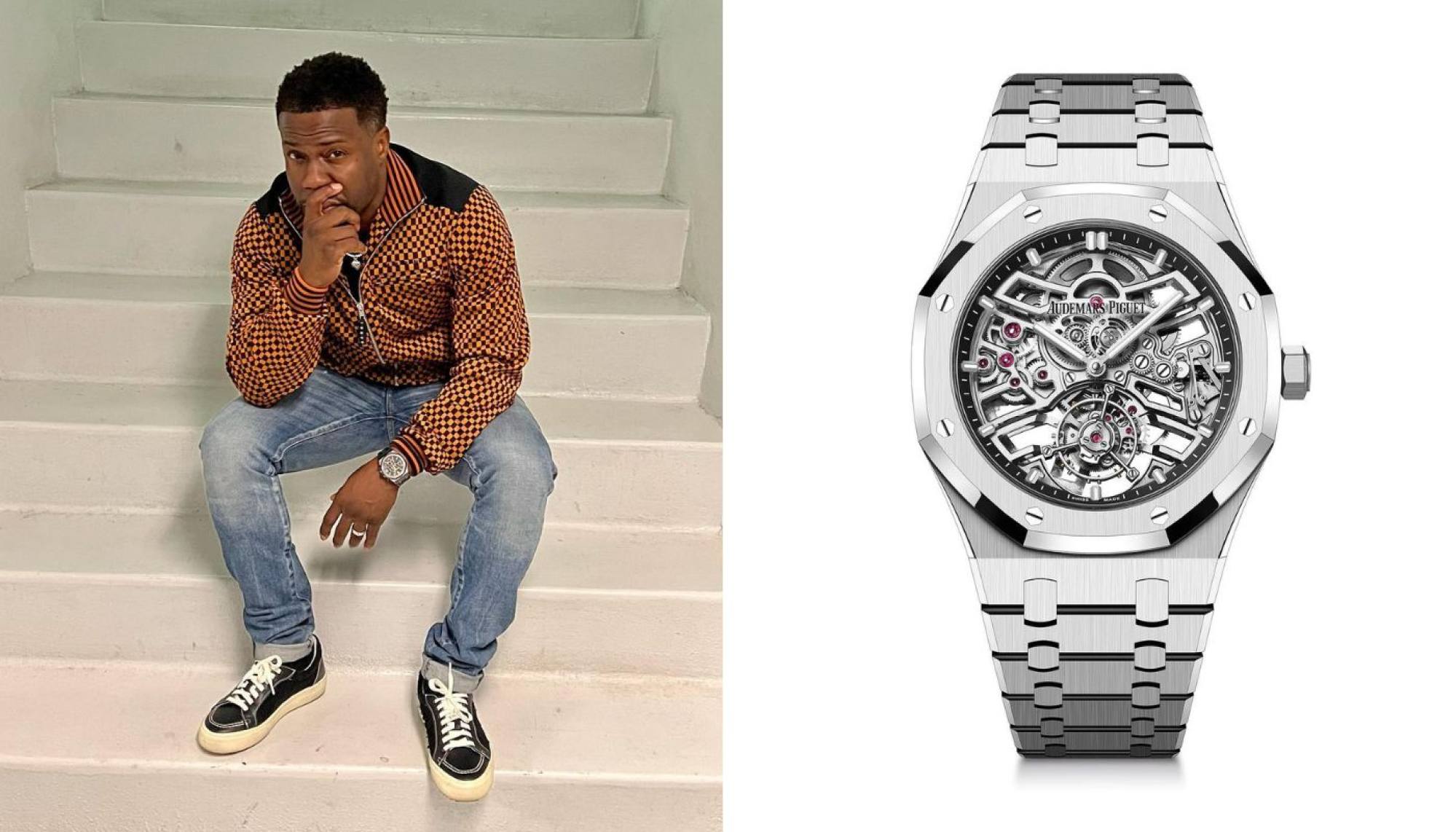 Inside Kevin Hart s blinging luxury watch collection from a Rolex