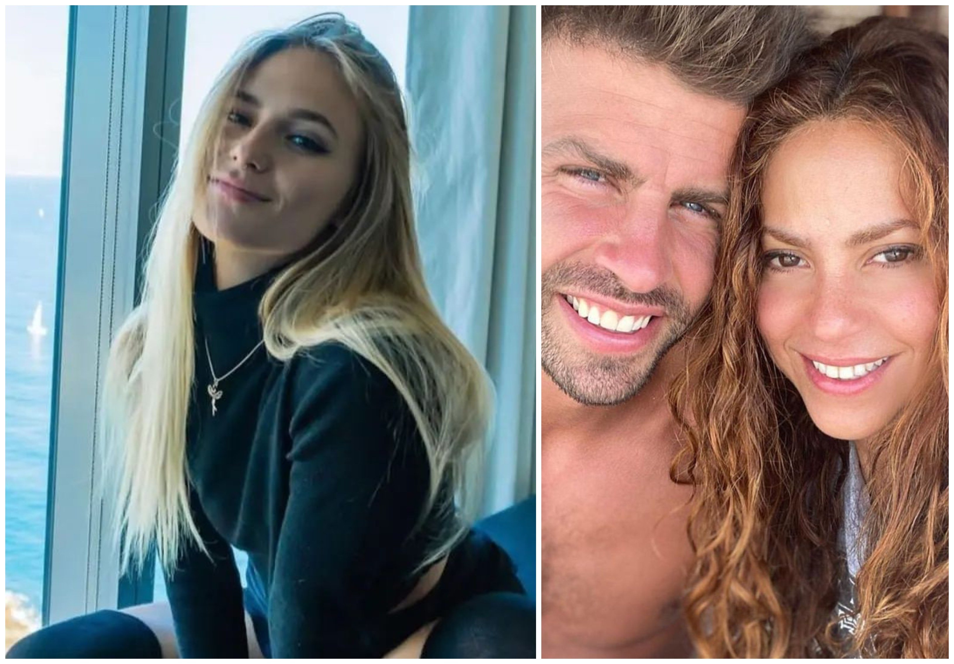 Clara Chia Marti is the new love interest in Gerard Piqué’s life, but could they have started seeing each other before his breakup with Shakira? Photos: @clara.chiamartii, @gerard_shakira_/Instagram