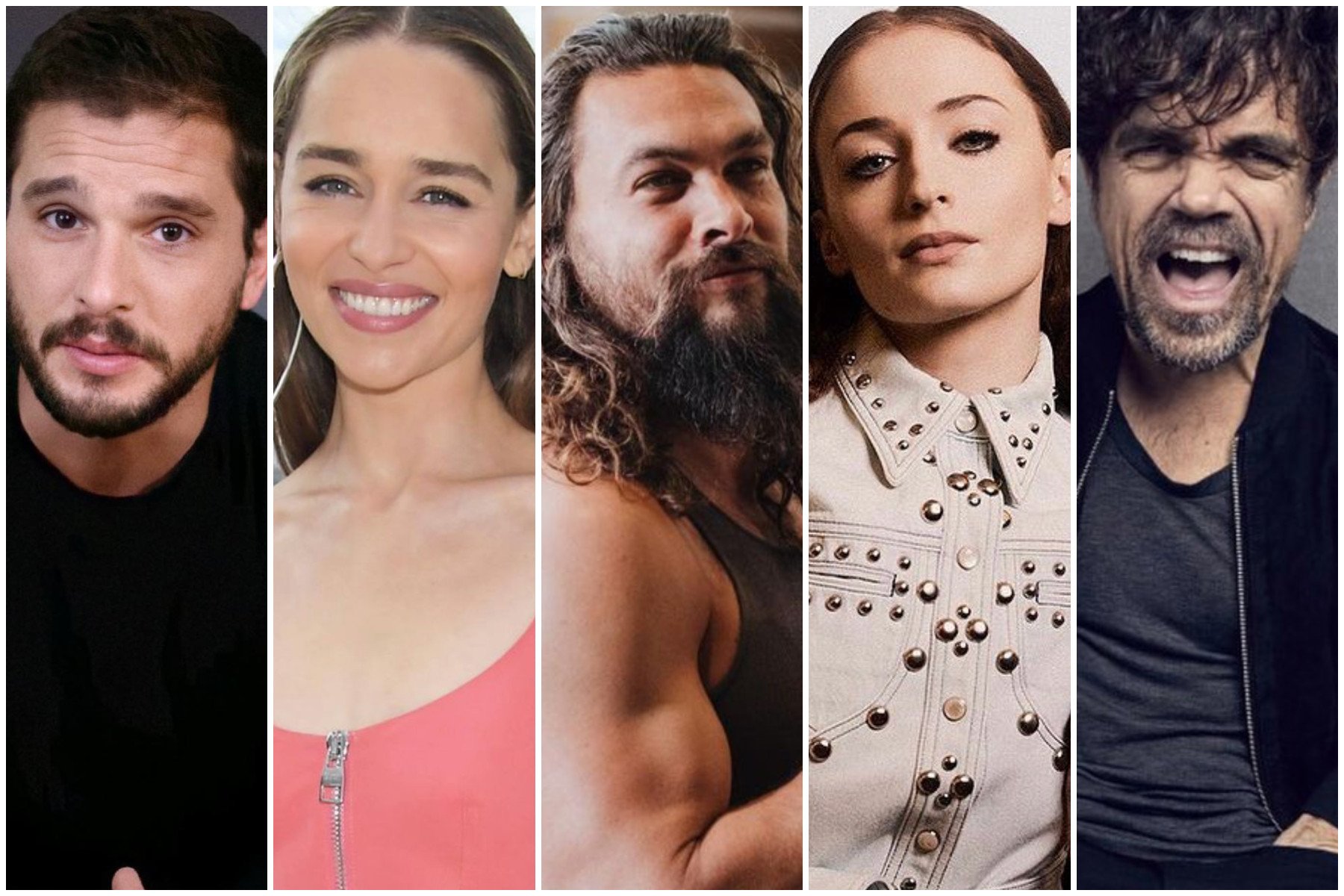 Photos: @kitharingtonig, @emilia_clarke, @prideofgypsies, @sophiet, @peterdinklage/Instagram