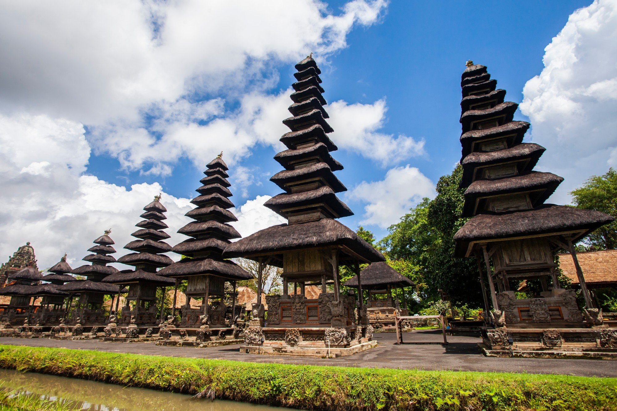 Traditional Balinese Hindu temple Taman Ayun, in Mengwi, southern Bali. The island has a deep-rooted local culture. This, along with economic, political and logistical matters, will have to be considered during the construction of the Paramount mega theme park.