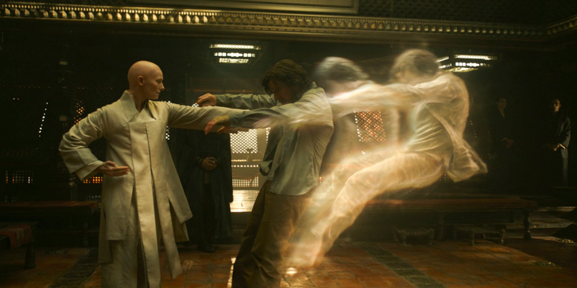 Tilda Swinton’s character in the 2016 Marvel movie ‘Doctor Strange’ was changed to a Celtic mystic, instead of a Tibetan monk, to please Chinese censors. Photo: Marvel Studios/Walt Disney Studios Handout