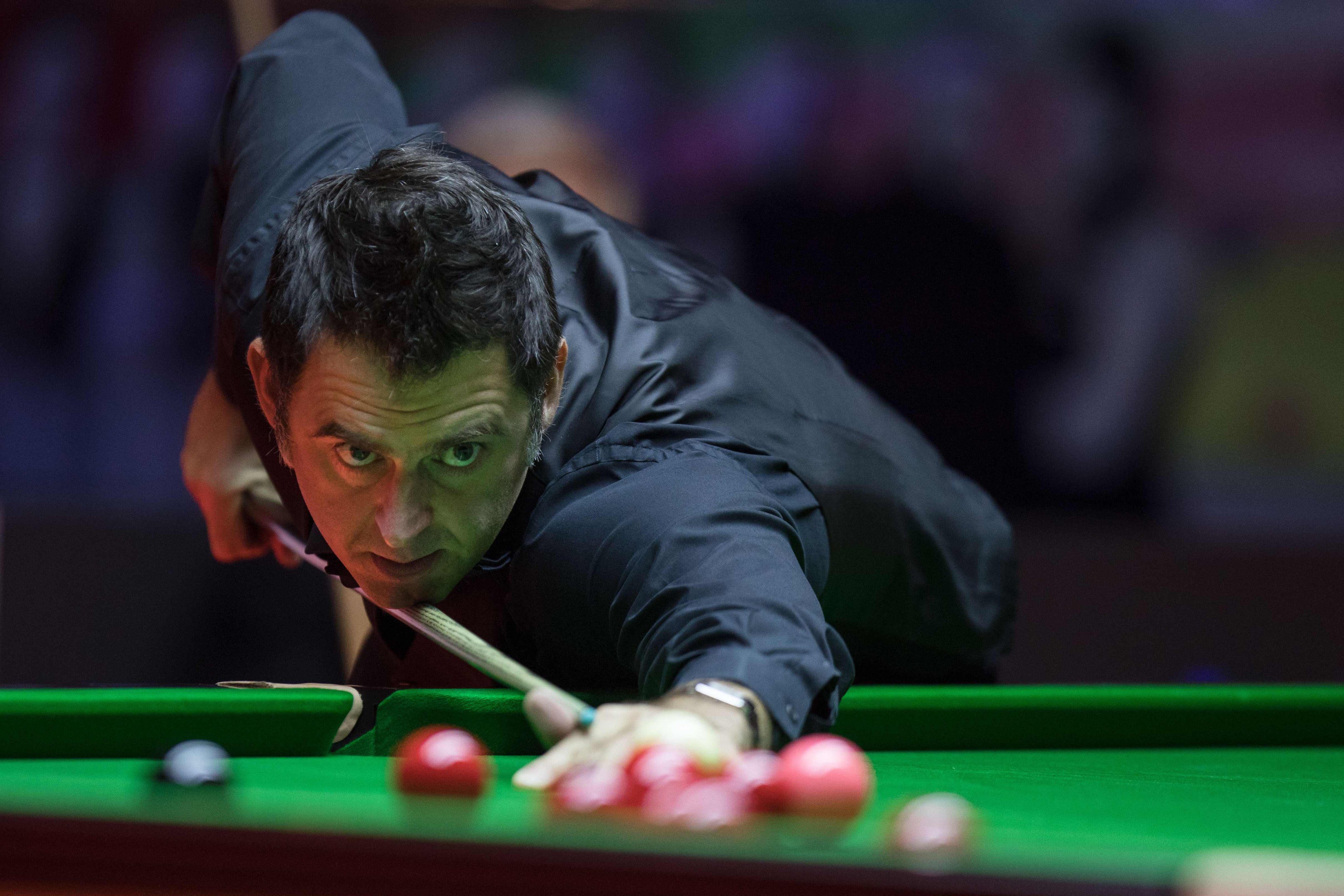 Ronnie O’Sullivan plays a shot during the final of the previous Hong Kong Masters, in 2017 - and he is expected to return this October. Photo: AFP