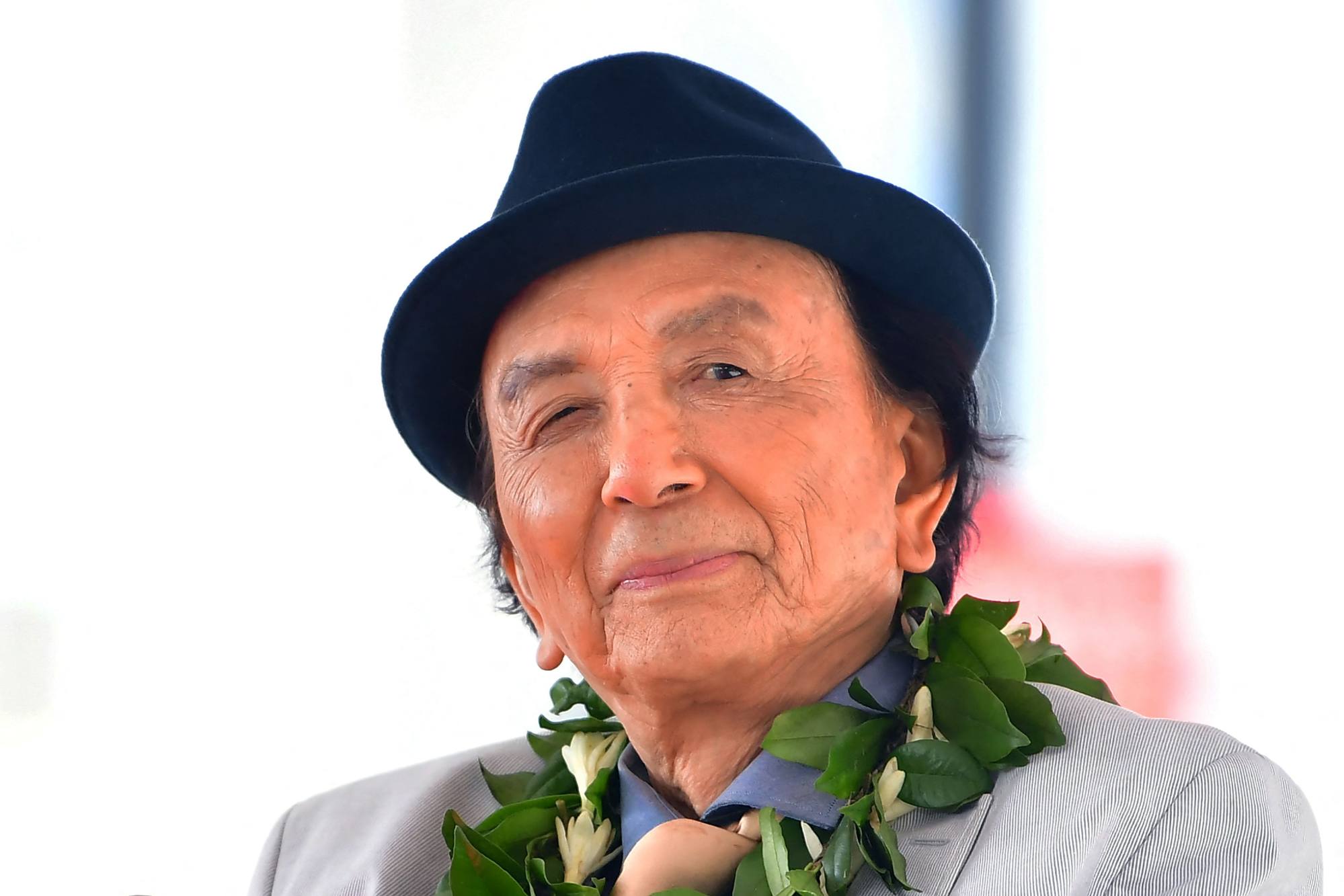 Hong during his Hollywood Walk of Fame Star ceremony in Hollywood, California, on May 10, 2022. Photo: AFP
