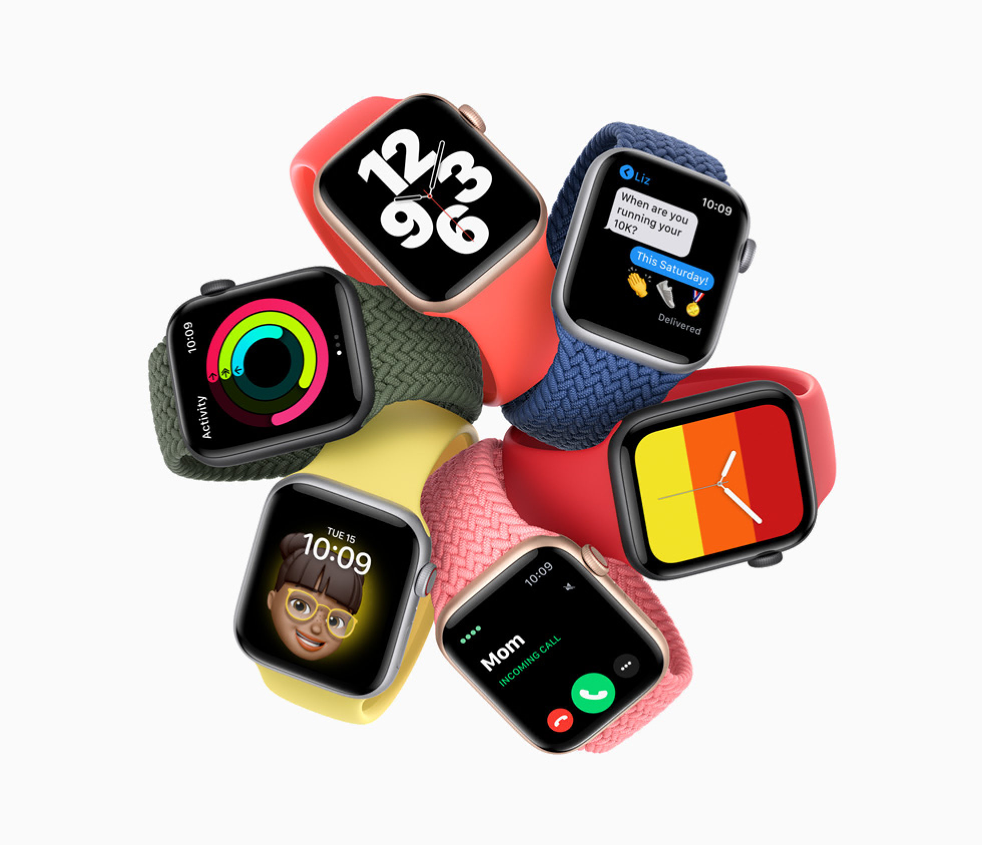 The Apple Watch SE still features many of the same capabilities as the Series 7, but with a friendlier price tag. Photo: Apple