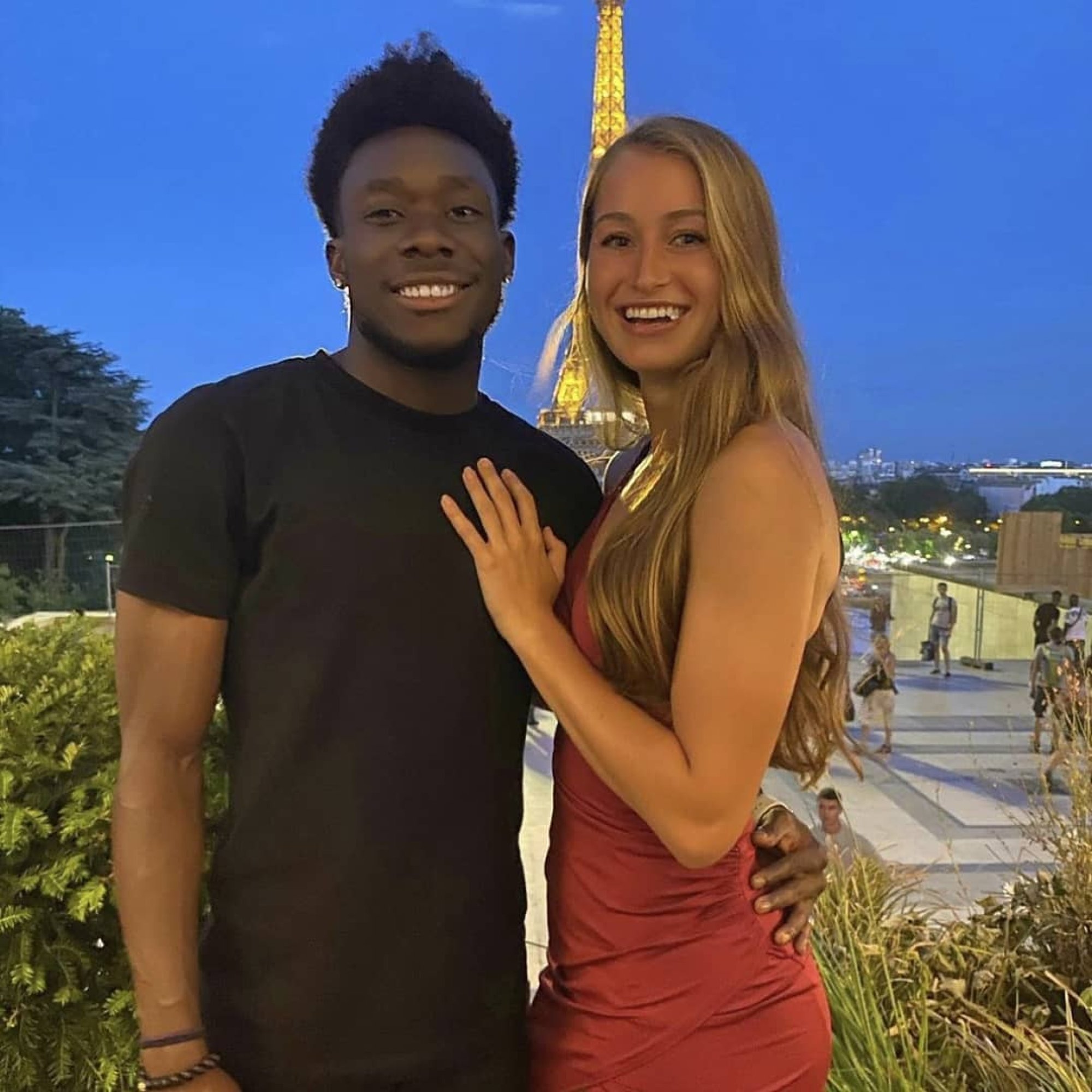 Alphonso Davies and girlfriend Jordyn Huitema could become the