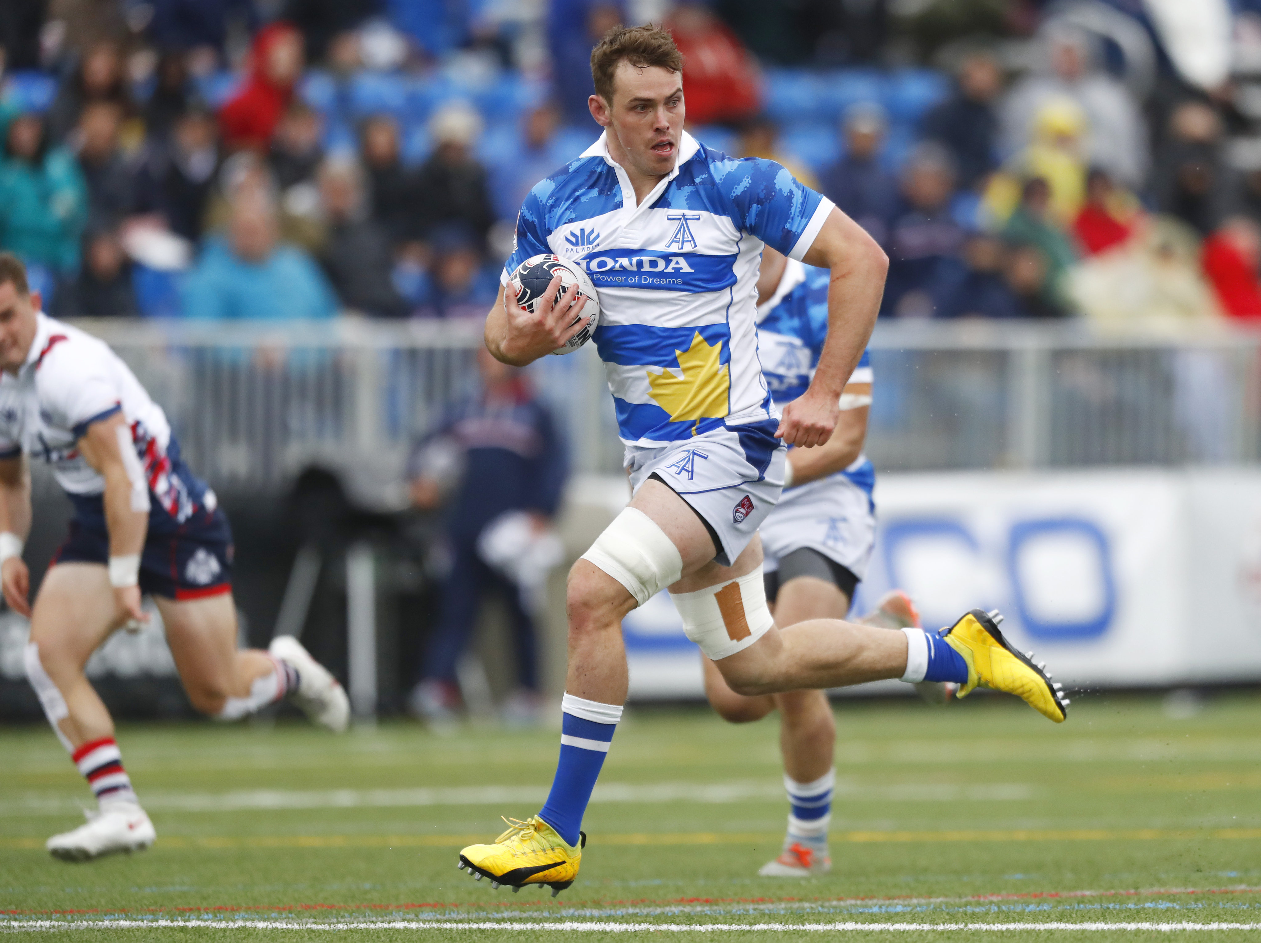 Under a new partnership with Canadian rugby player Adrian Wadden of Toronto Arrows will move to Hong Kong. Photo: Getty Images