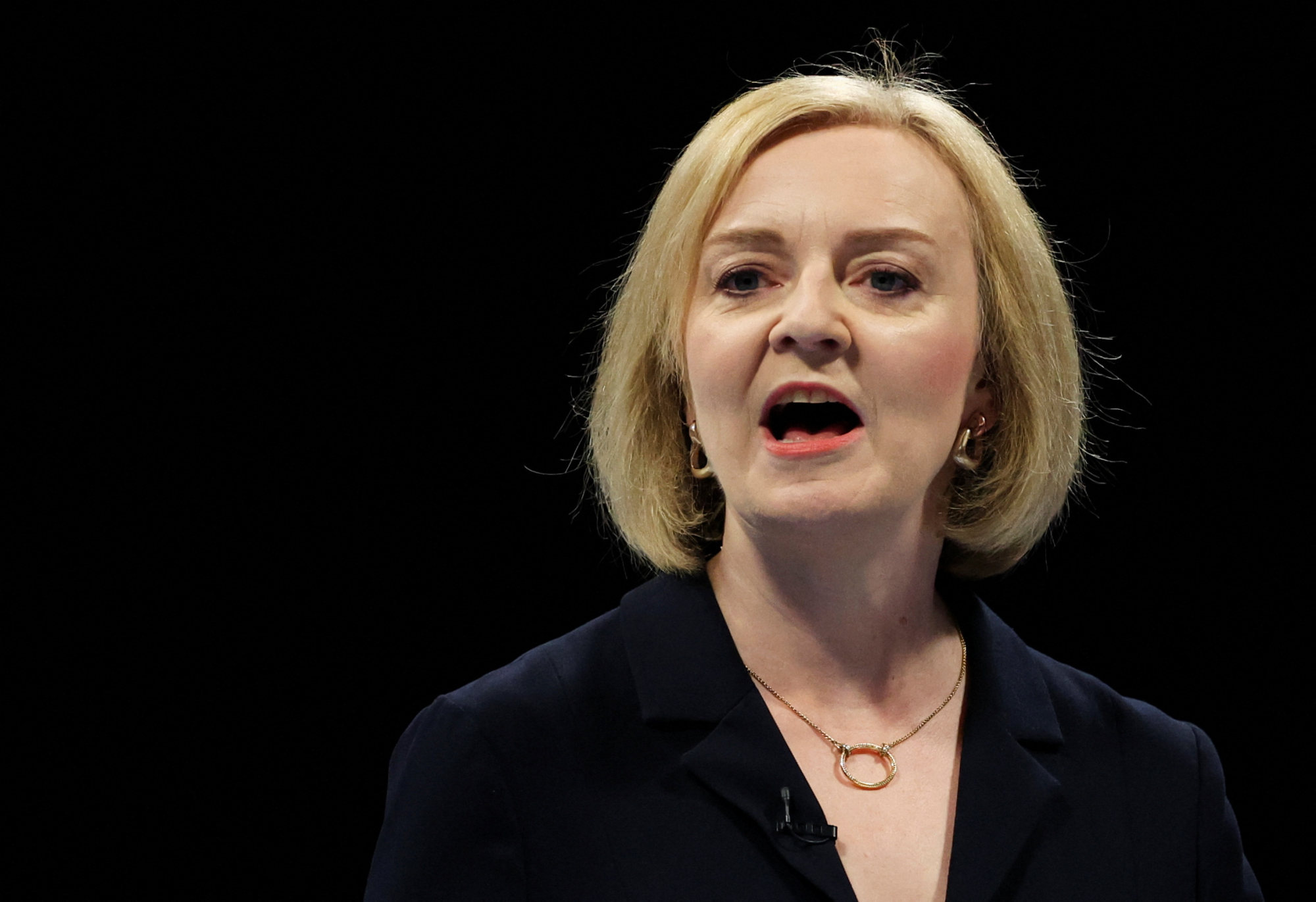 Conservative leadership candidate Liz Truss. Photo: Reuters