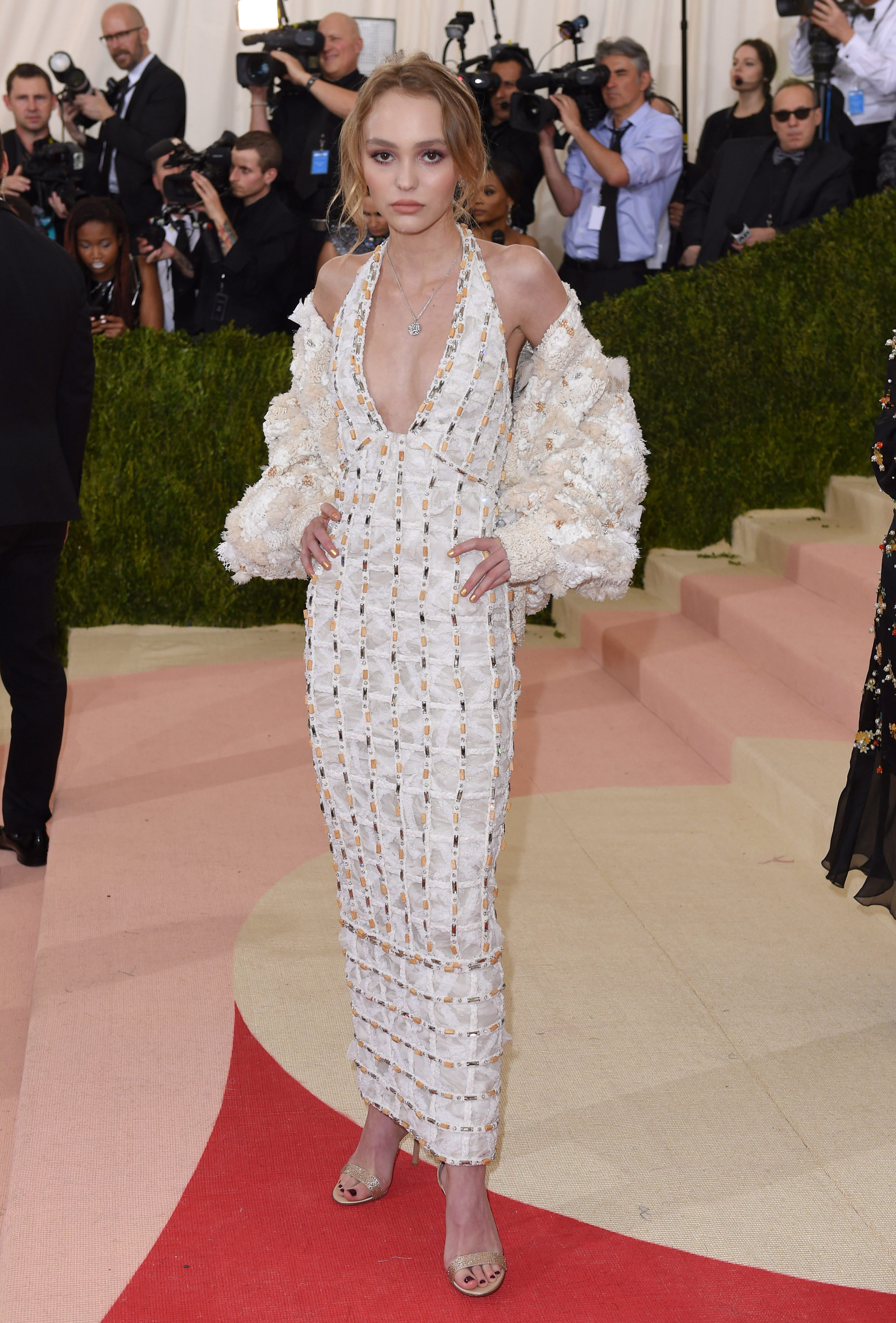 Lily-Rose Depp's 10 best Chanel red carpet looks: Johnny Depp and Vanessa  Paradis' model-actress daughter favoured pink for the Met Gala and shone in  a Karl Lagerfeld-designed ruffled gown