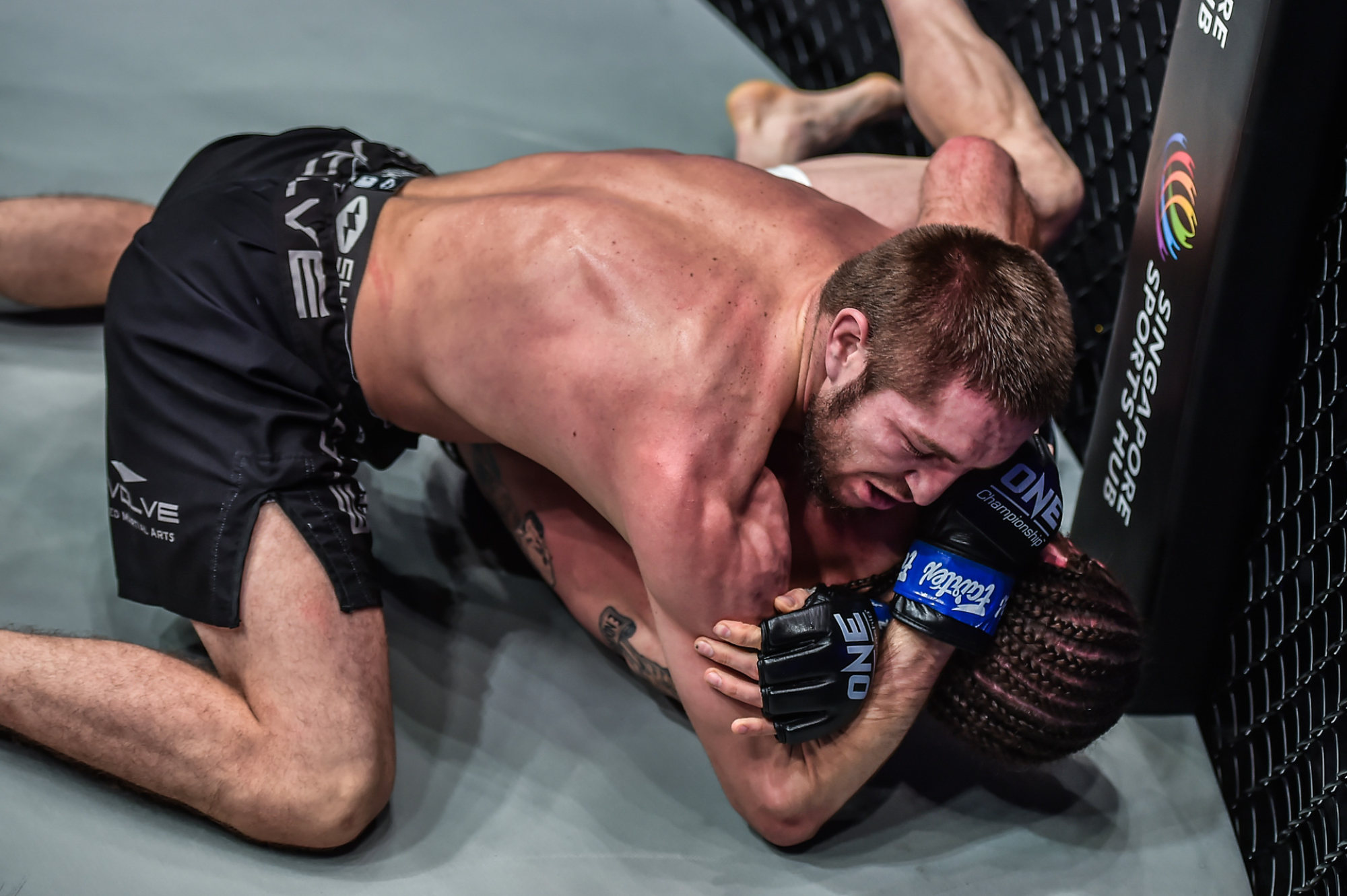 Saygid Izagakhmaev looks to submit James Nakashima at ONE: Heavy Hitters.