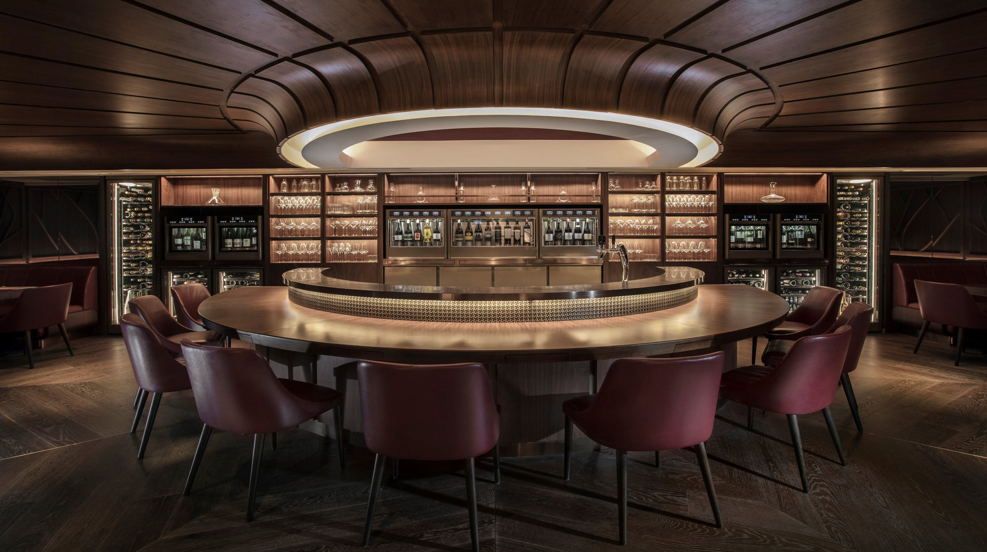 Landmark Mandarin Oriental’s Somm Bar now has a five-course degustation menu. Photo: Landmark Mandarin Oriental