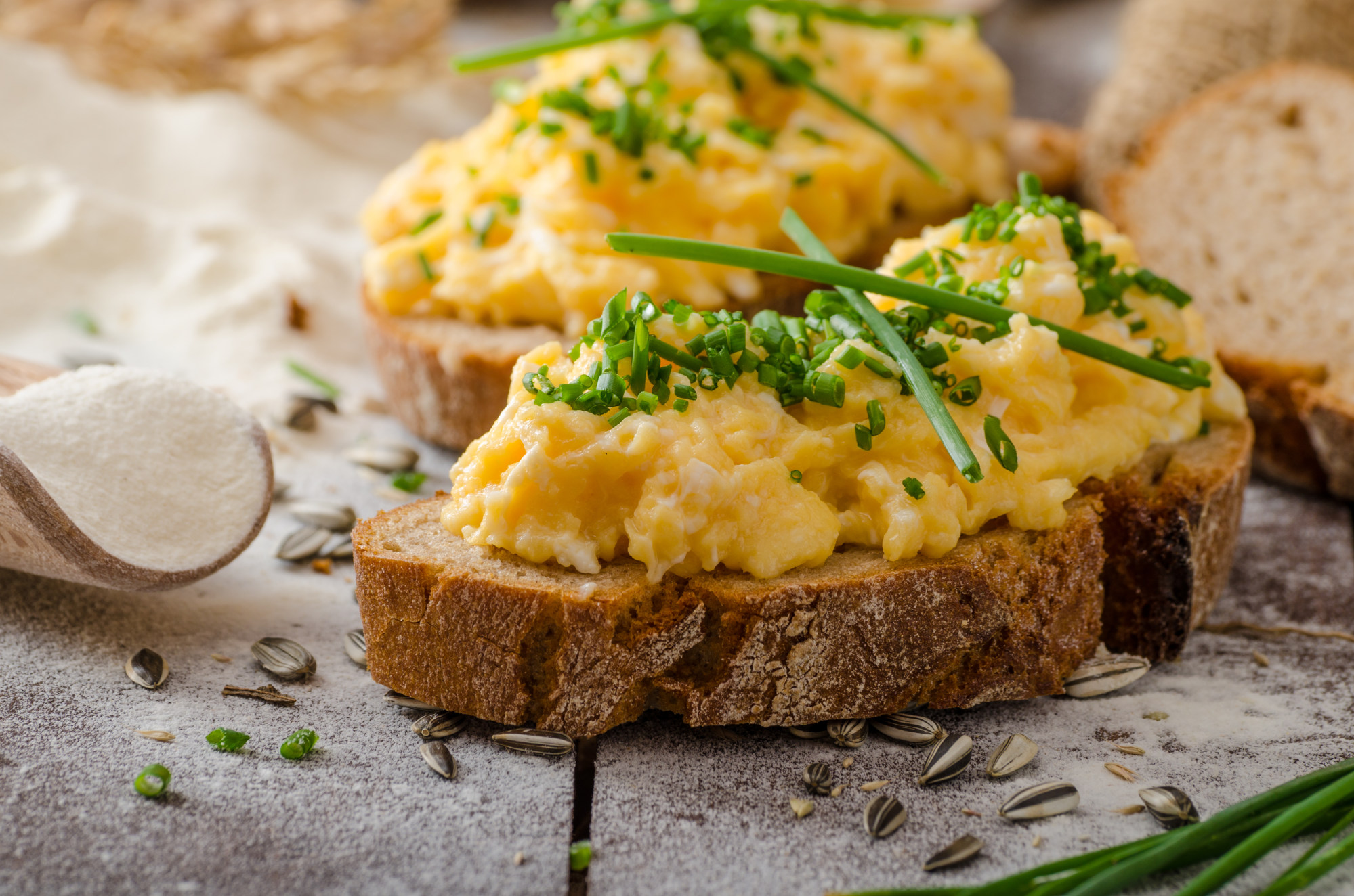 Scrambled eggs are an intensely personal affair, so it’s a good option to make them yourself rather than pay someone to make them not to your taste. Photo: Shutterstock