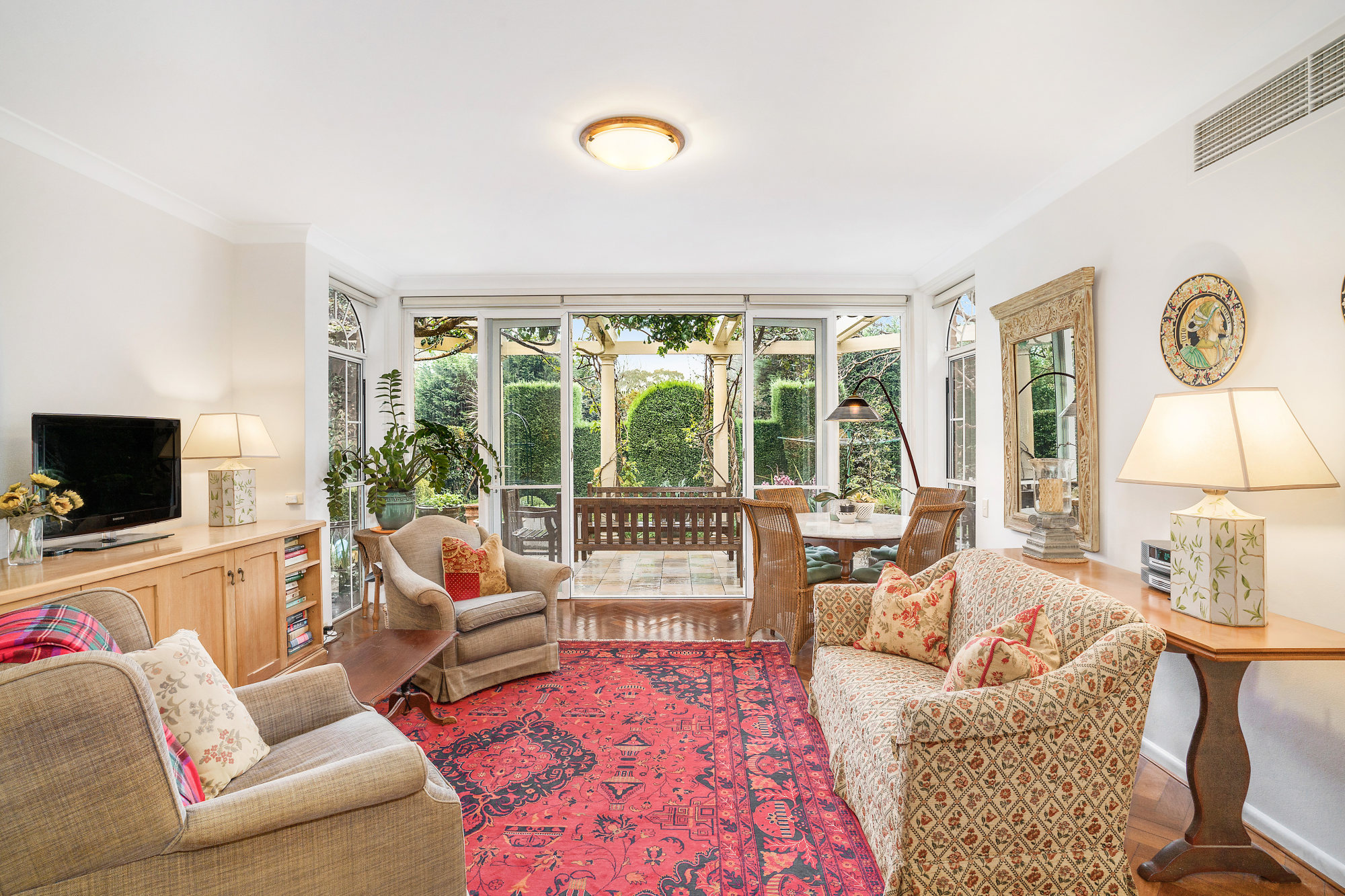 Interior at 10 Braeside Street Wahroonga, Sydney. Photo: DiJones Wahroonga