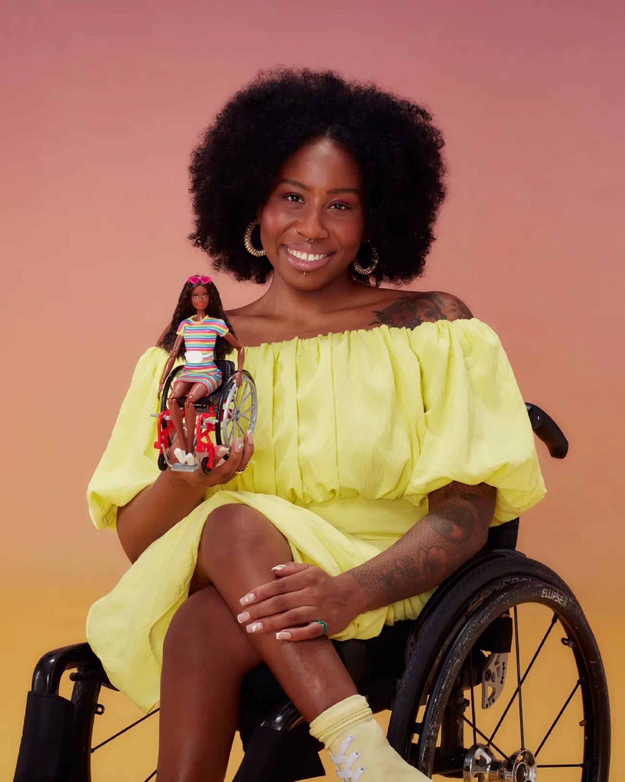 Barbie and Ken reflect body diversity with hearing aids, colourful  prosthetic limbs, wheelchairs and skin conditions