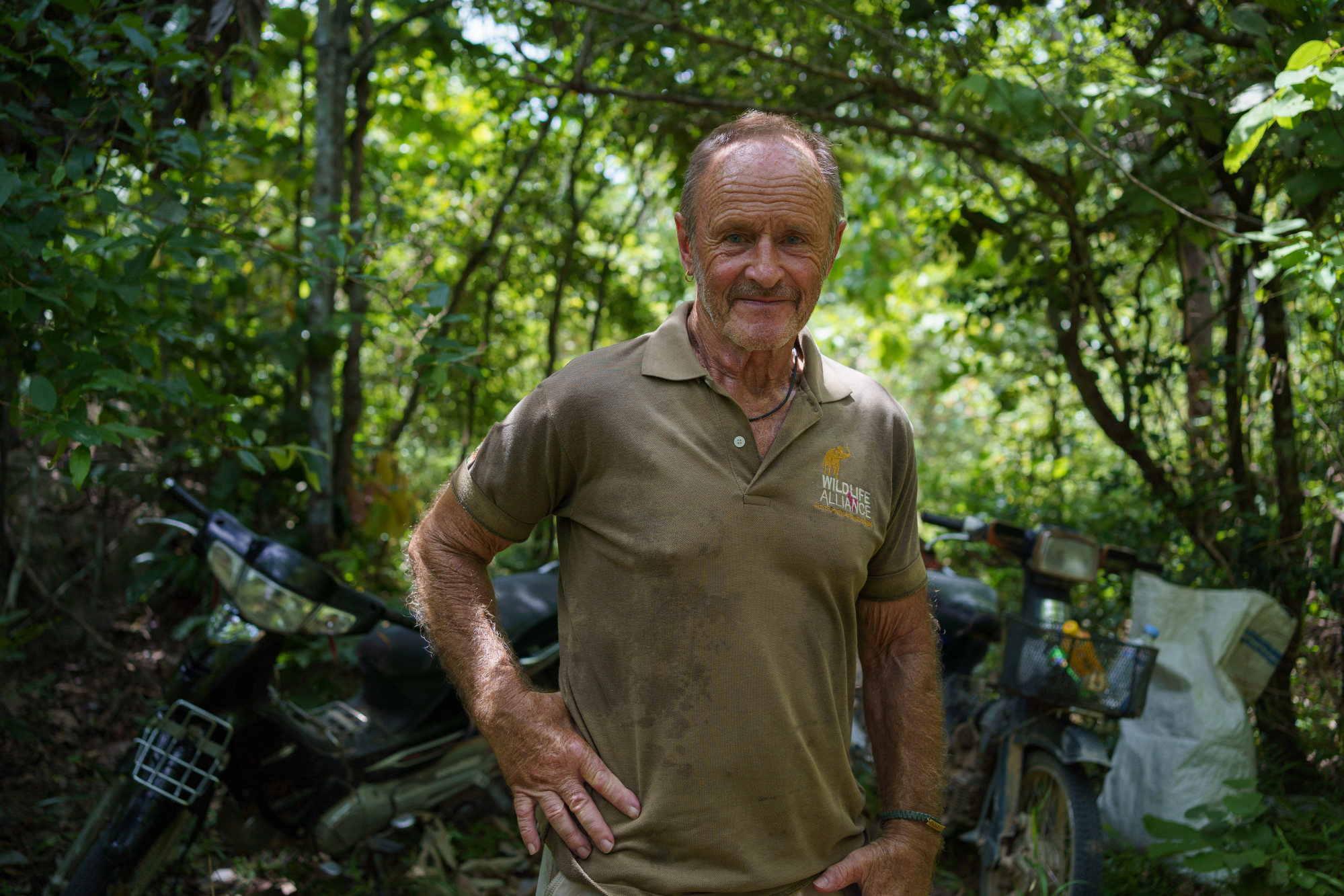 Nick Marx, a director with Wildlife Alliance. Photo: Thomas Cristofoletti / Ruom