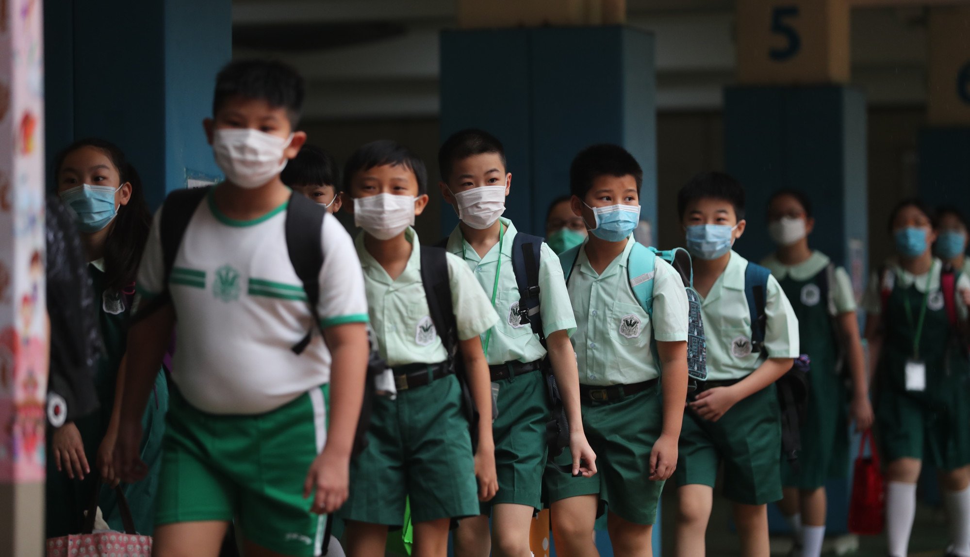 Fung Kai No 1 Primary School has about 300 cross-border pupils. Photo: Sam Tsang