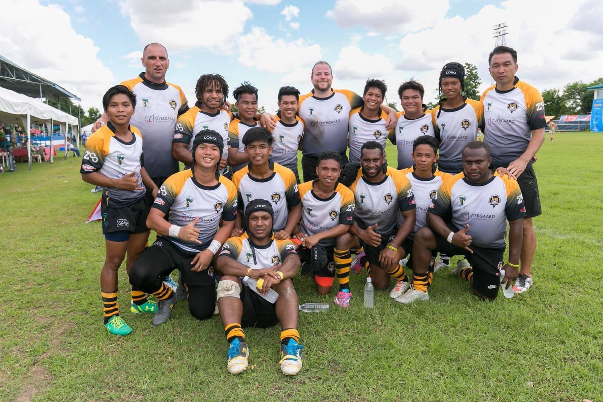 Rugby fundraising projects in the Philippines support teams like the Clark Jets. Photo: Pot Bellied Pigs
