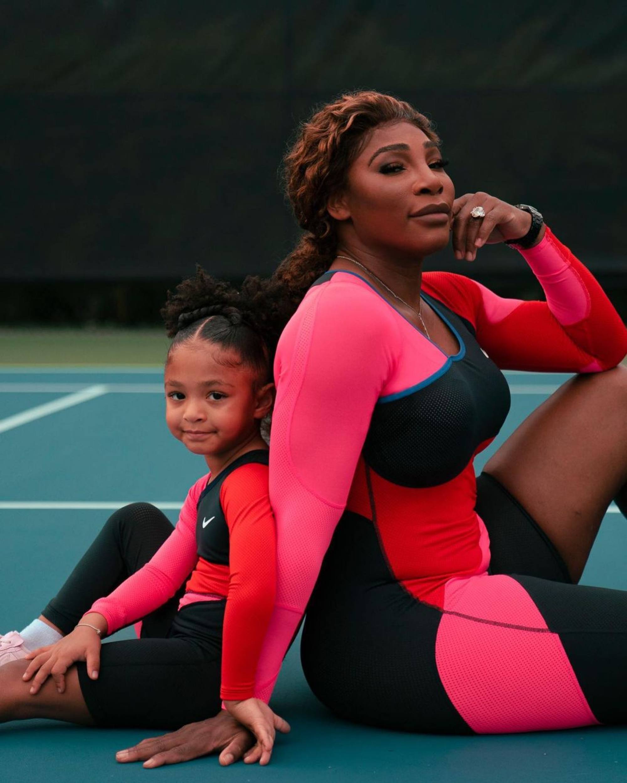 Serena Williams' Daughter Olympia Wears Her Mom's Iconic Beads and