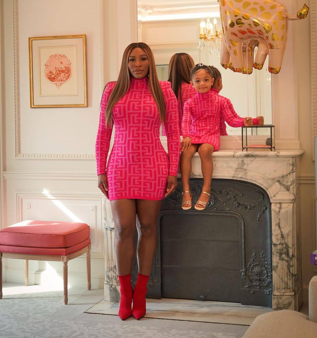 Alexis Olympia Ohanian Jr. is already a young fashionista, regularly twinning with her mum, tennis great Serena Williams. Photo: @serenawilliams/Instagram