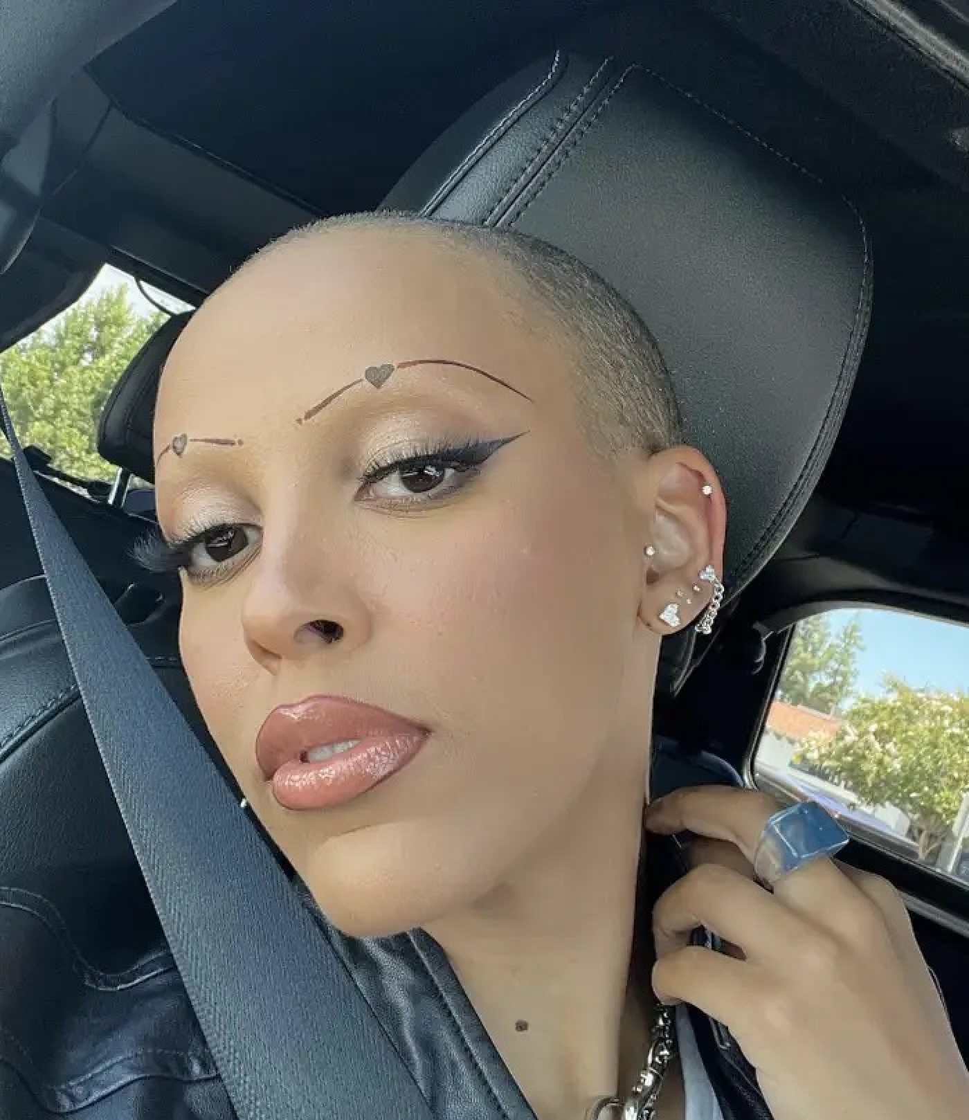 Doja Cat responded to haters of her new hairstyle on social media. Photo: Instagram
