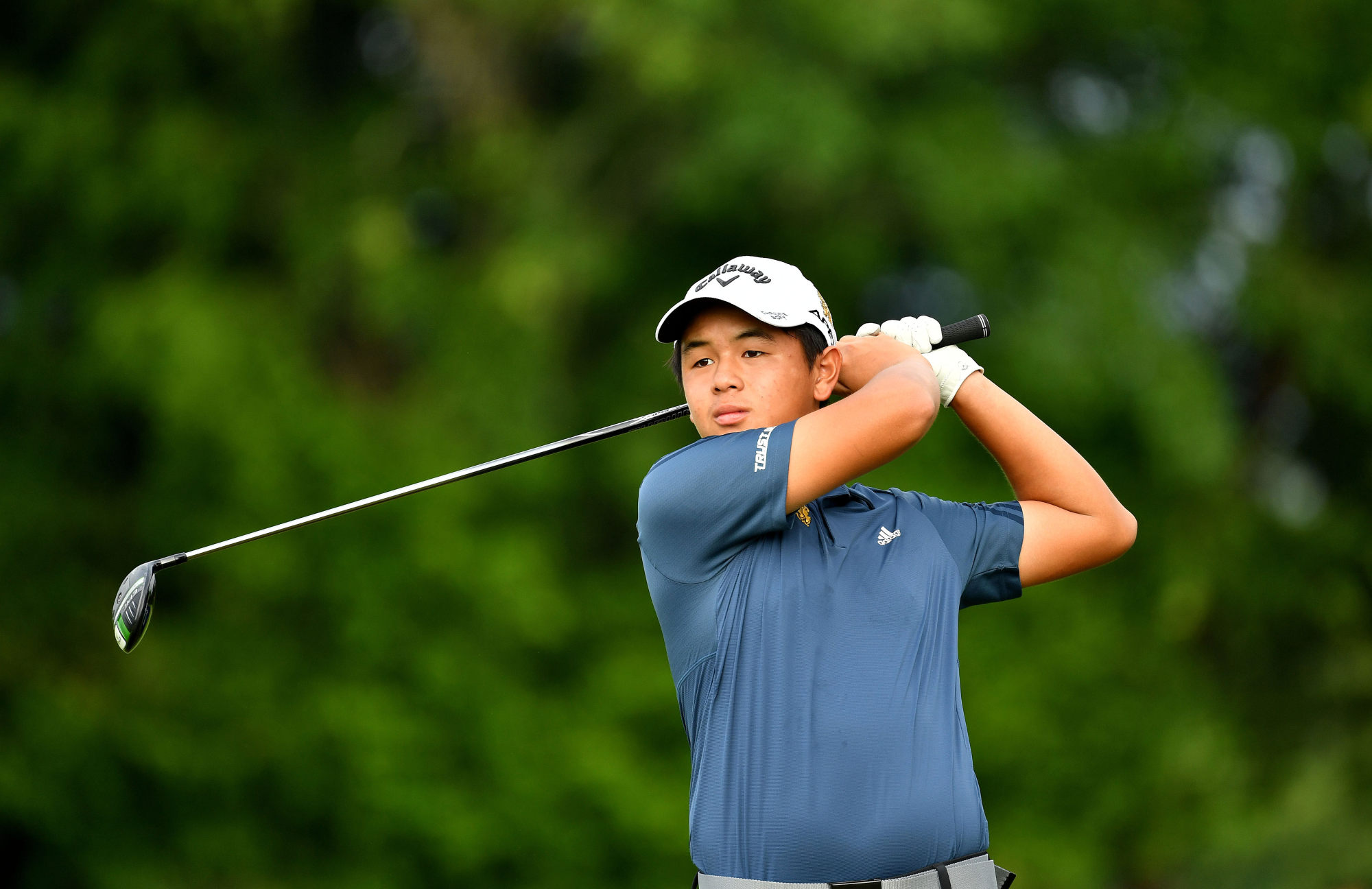 Ratchanon Chantananuwat said he wanted to be the first Thai winner of the Asia-Pacific Amateur Championship. Photo: Asian Tour.