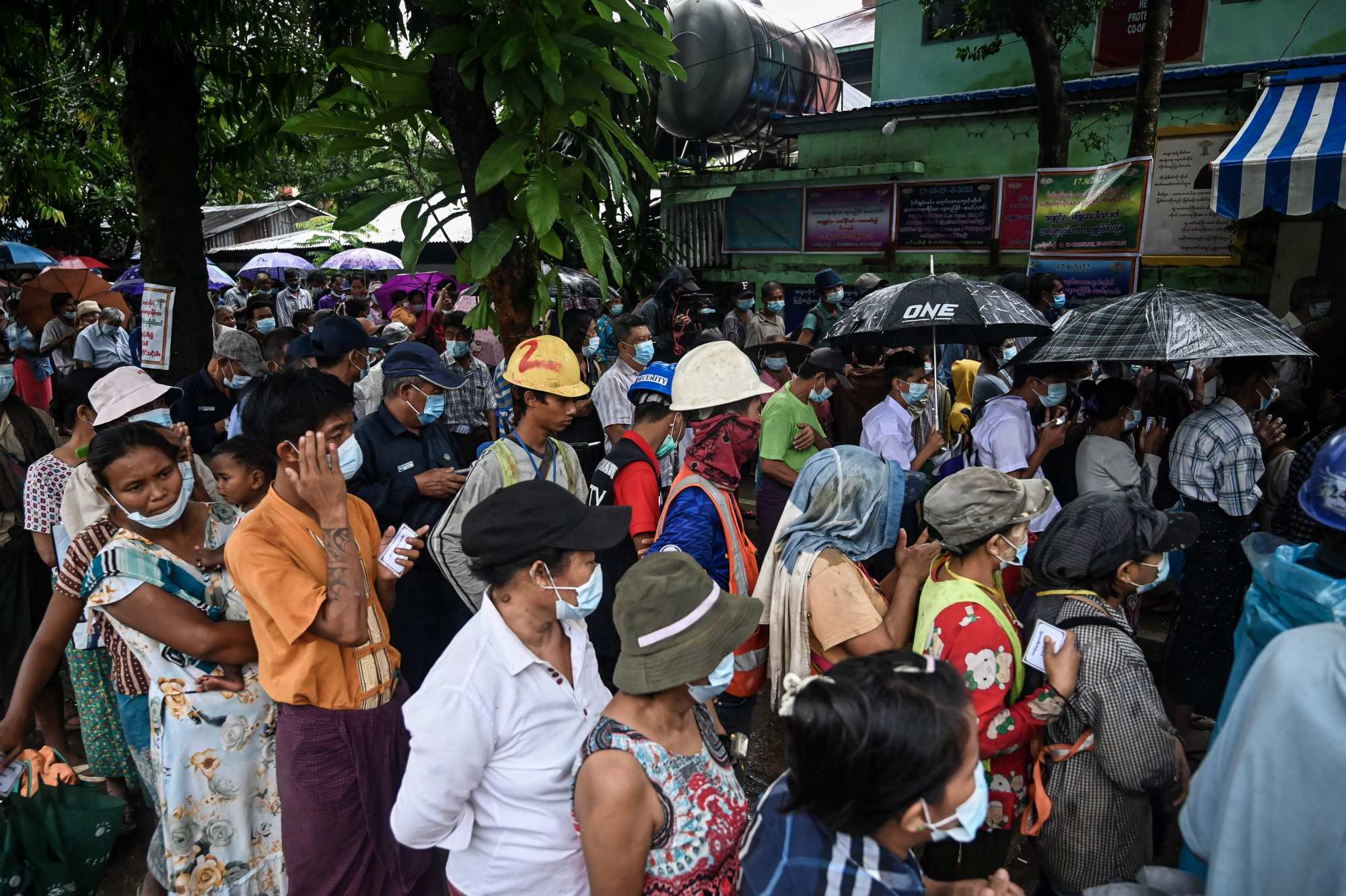 In Myanmar, some 1.2 million people have been displaced and over 14 million people are in urgent need of humanitarian help. Photo: AFP