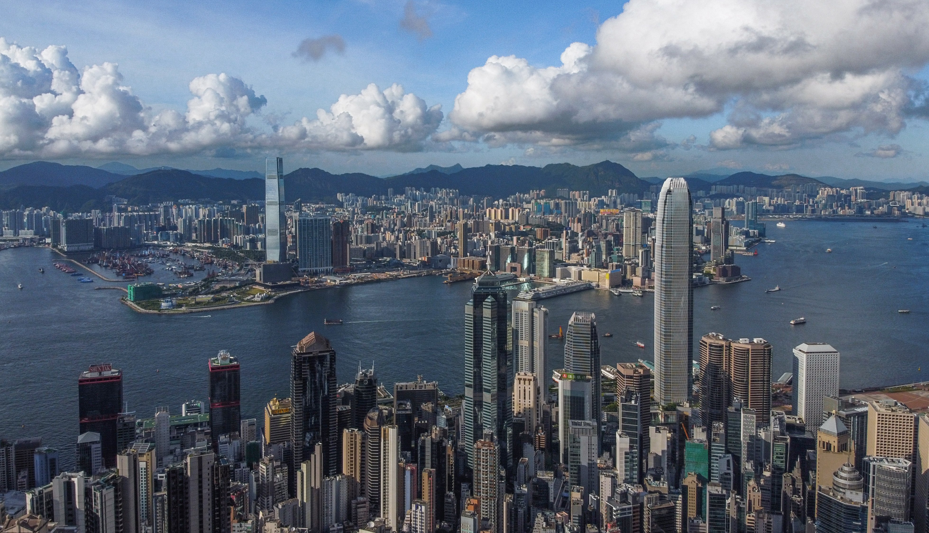 A view of Hong Kong from the Peak. The city’s position in the Greater Bay Area is as if New York City was right next to Silicon Valley, according to the chairwoman of bourse operator Hong Kong Exchanges and Clearing. Photo: SCMP / Sun Yeung