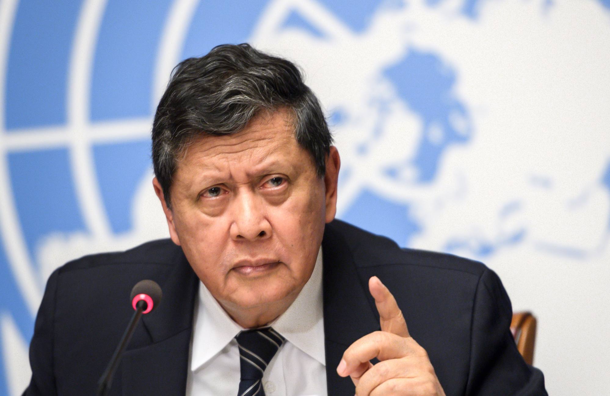 Marzuki Darusman served as Indonesia’s attorney general from 1999 to 2001. He also chaired an independent fact-finding mission on Myanmar under the UN’s Human Rights Council in 2017. Photo: AFP