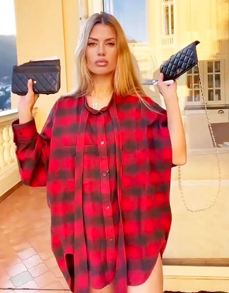 No more Chanel handbags for Russian influencer Victoria Bonya ... well, for a few months anyway. Photo: @victoriabonya/Instagram