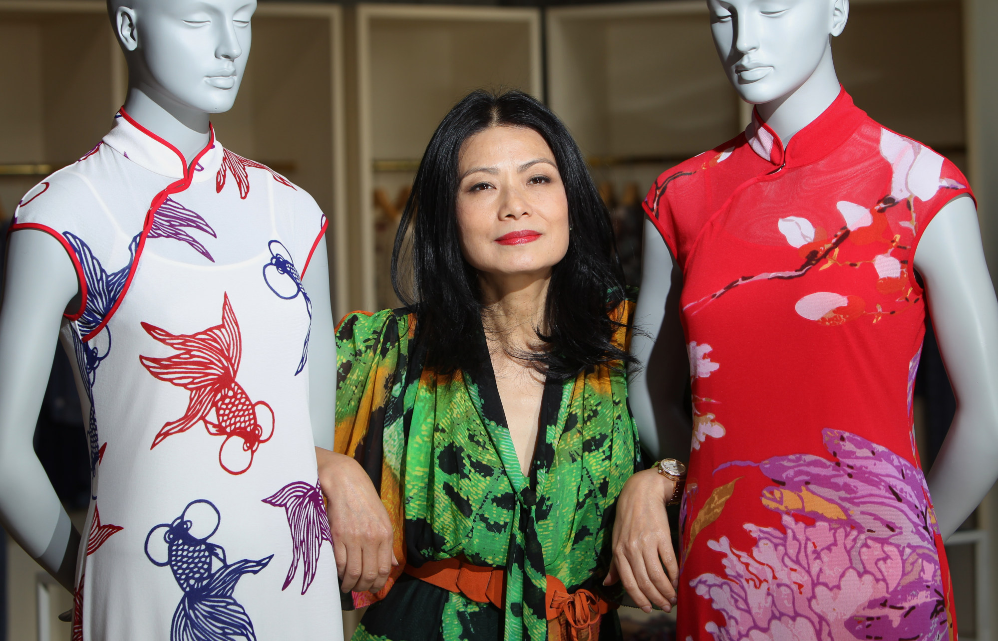 Tam at her store at 1881 Heritage in Tsim Sha Tsui, Hong Kong, in 2011. Photo: Felix Wong