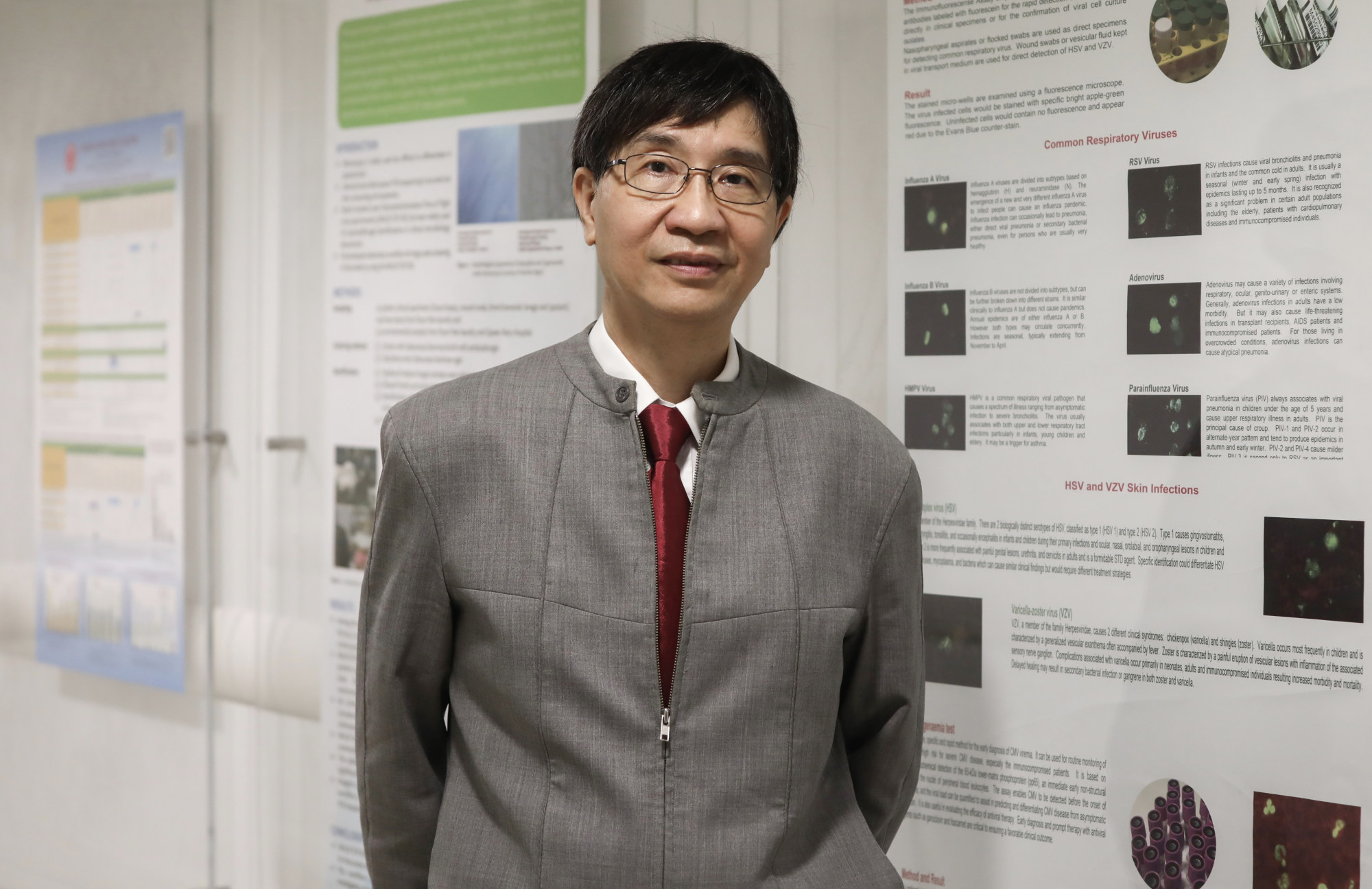 Yuen does not know how he caught the virus. Photo: Jonathan Wong