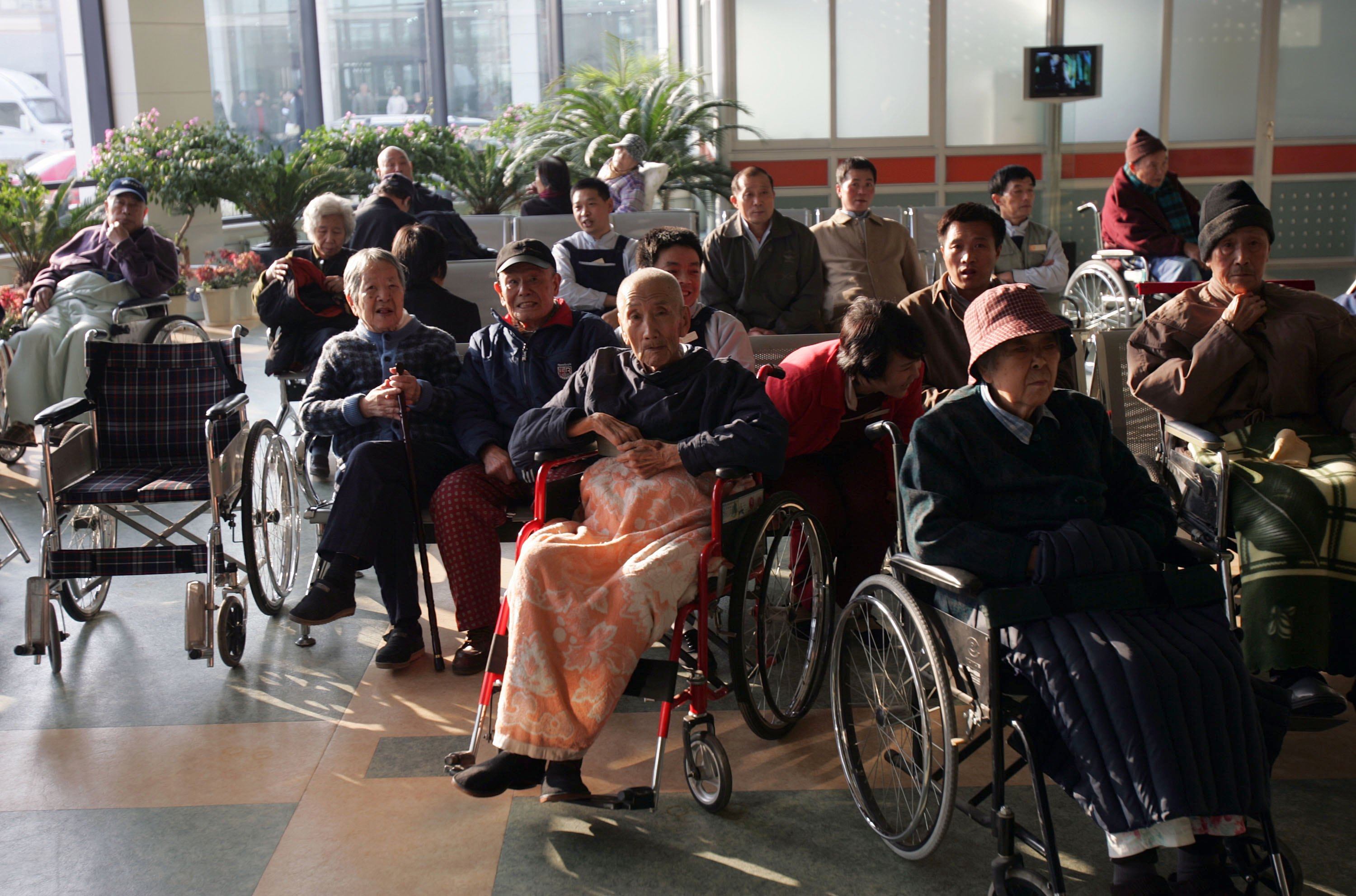 People older than 60 account for more than 20 per cent of residents in 13 of China’s 31 provincial-level jurisdictions. Photo: Getty Images