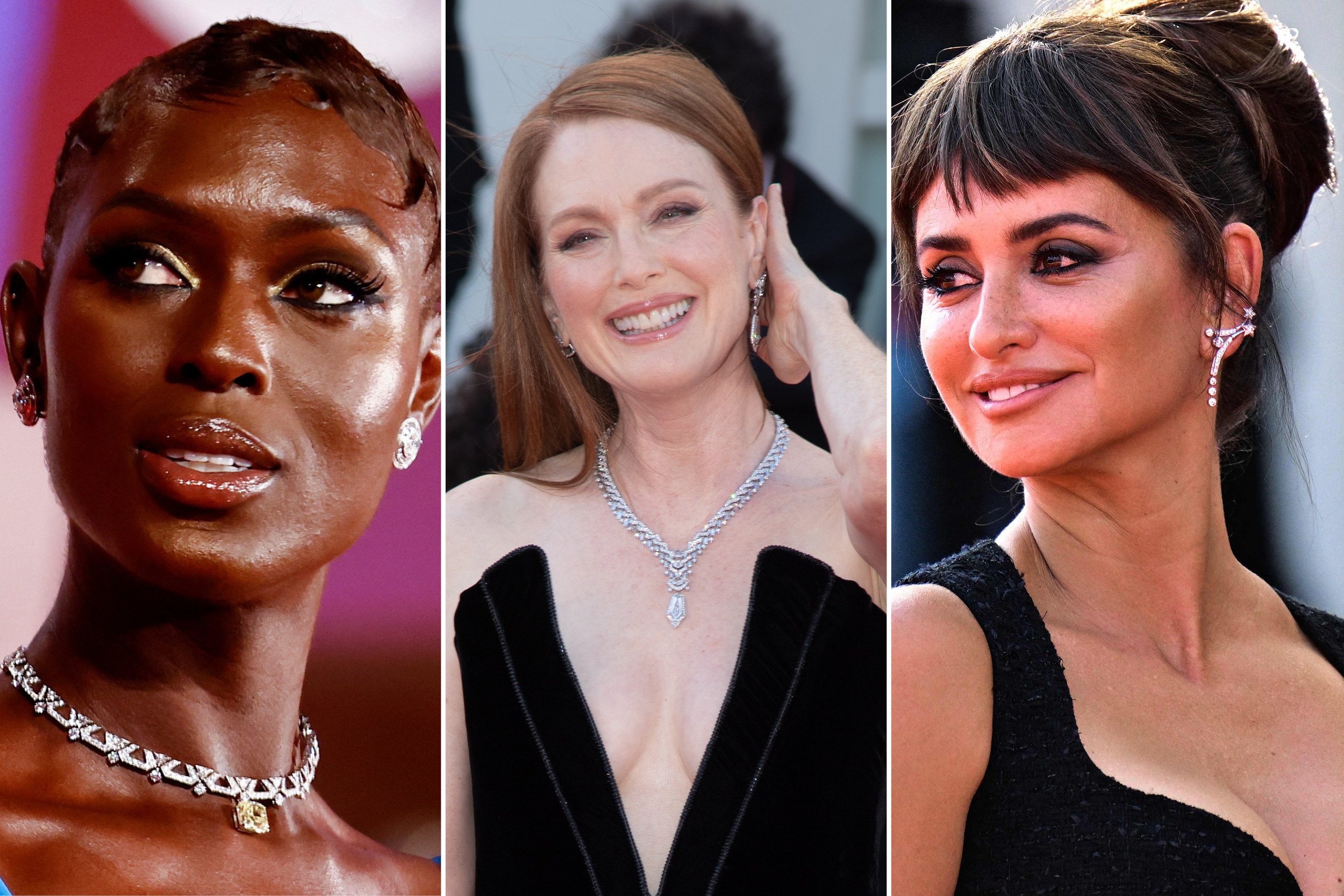Jodie Turner-Smith, Julianne Moore and Penélope Cruz are some of the celebrities that dazzled at the 79th Venice Film Festival. Photos: Reuters, DPA, AFP