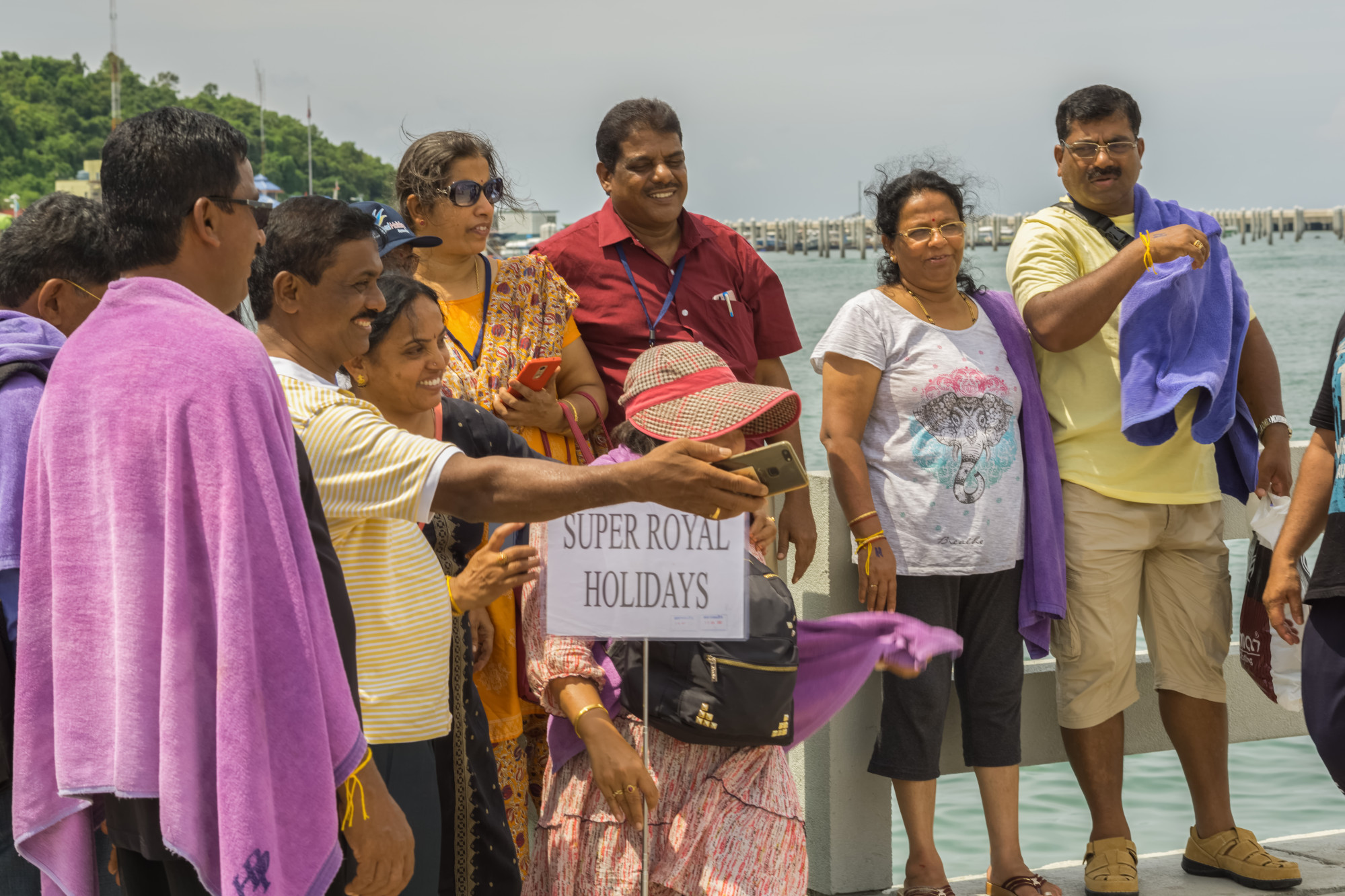 Indian tourists pictured on Koh Larn, an island near Thailand’s Pattaya, in 2019. Photo: Shutterstock