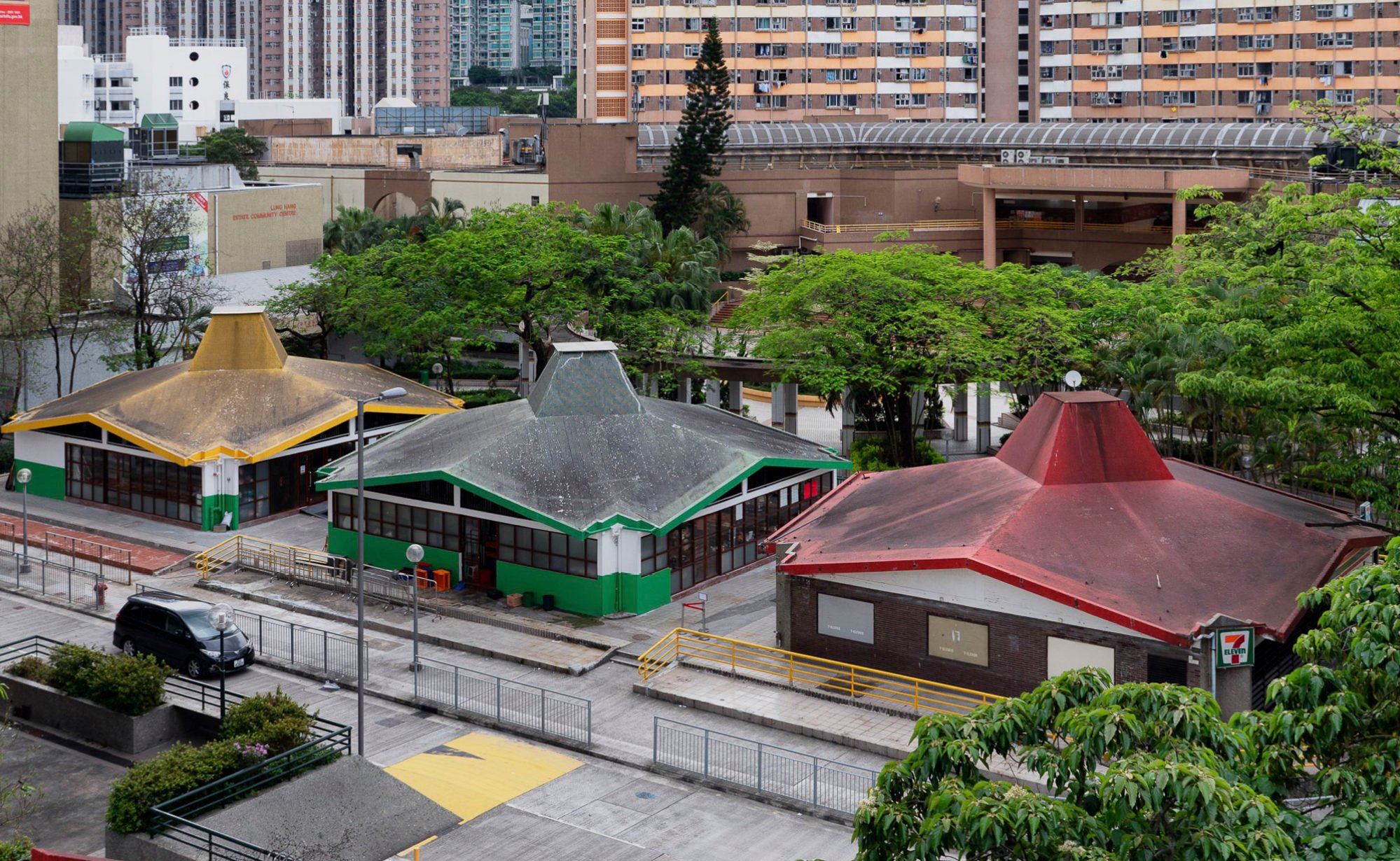 Dung gu ting in the Lung Hang Estate in Tai Wai. Photo: Facebook