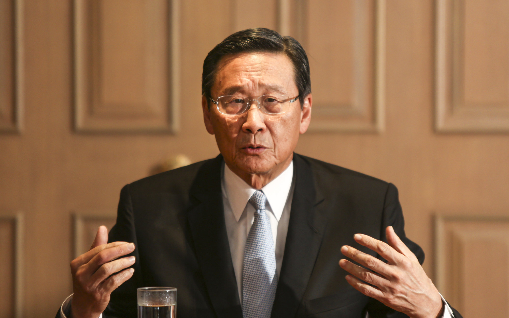 Tycoon Peter Woo has called for a relaxation of coronavirus restrictions for travellers. Photo: Xiaomei Chen
