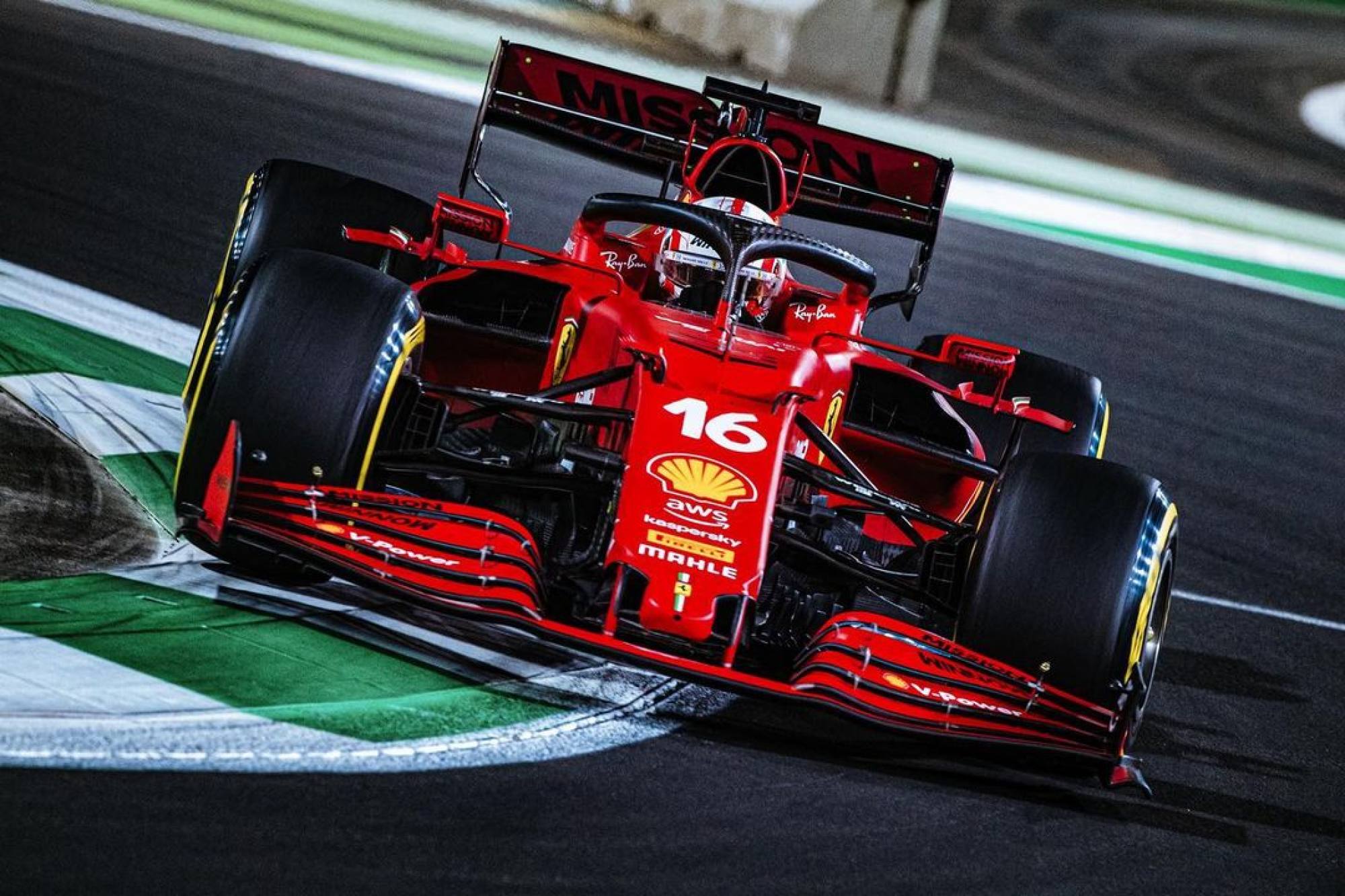 Charles Leclerc’s Ferrari SF90 F1. Photo: @charles_lecler/Instagram
