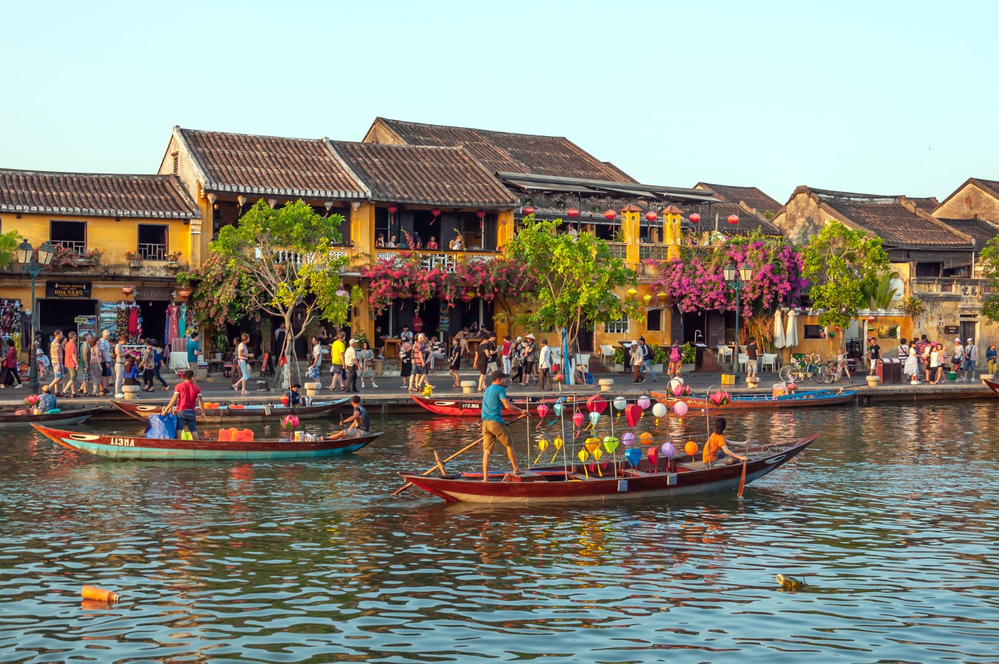 Boats at the ‘Vietnam Venice’ in Hoi An. Photo: Shutterstock