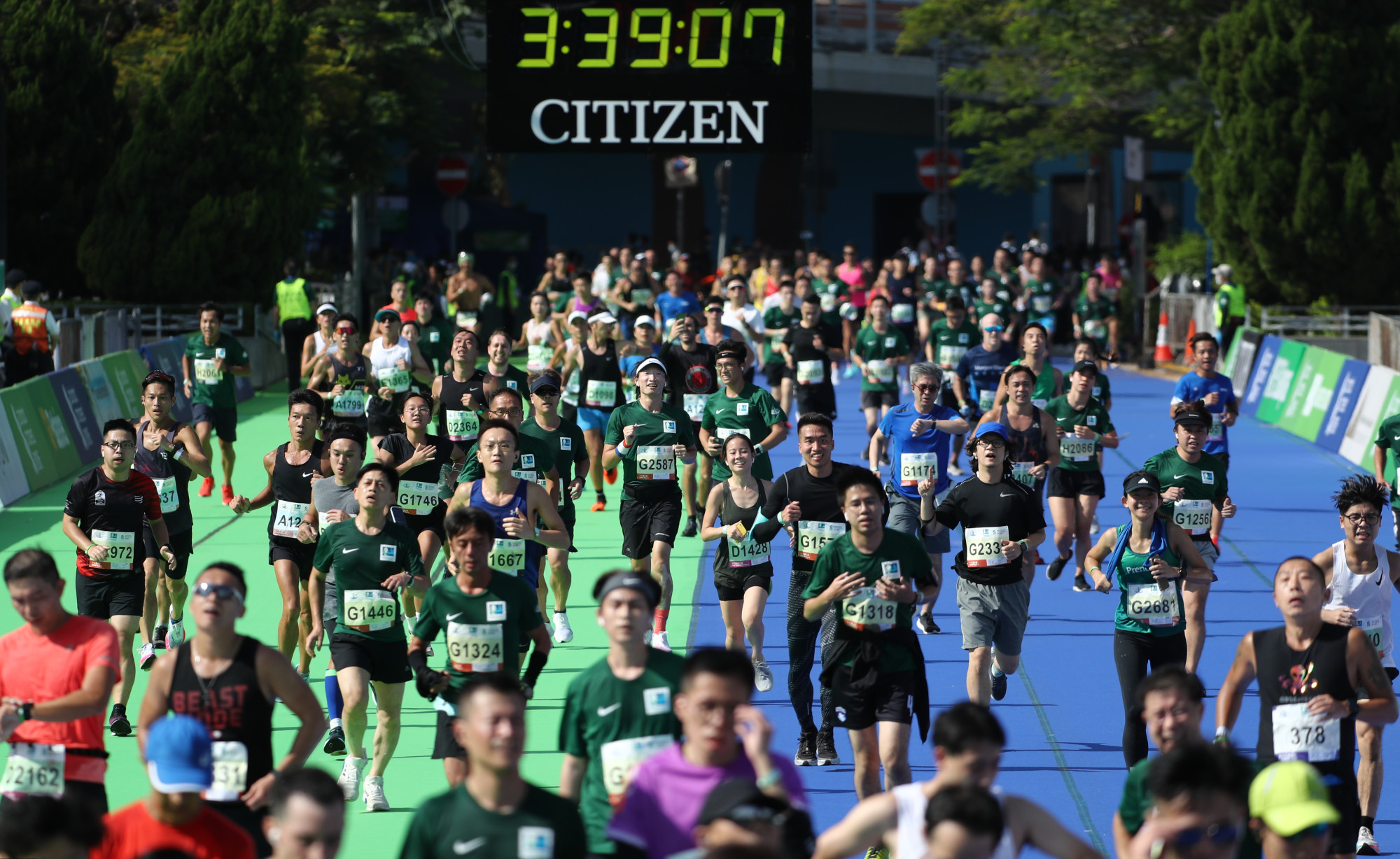 The fate of this year’s Hong Kong Marathon still hangs in the balance. Photo: Nora Tam
