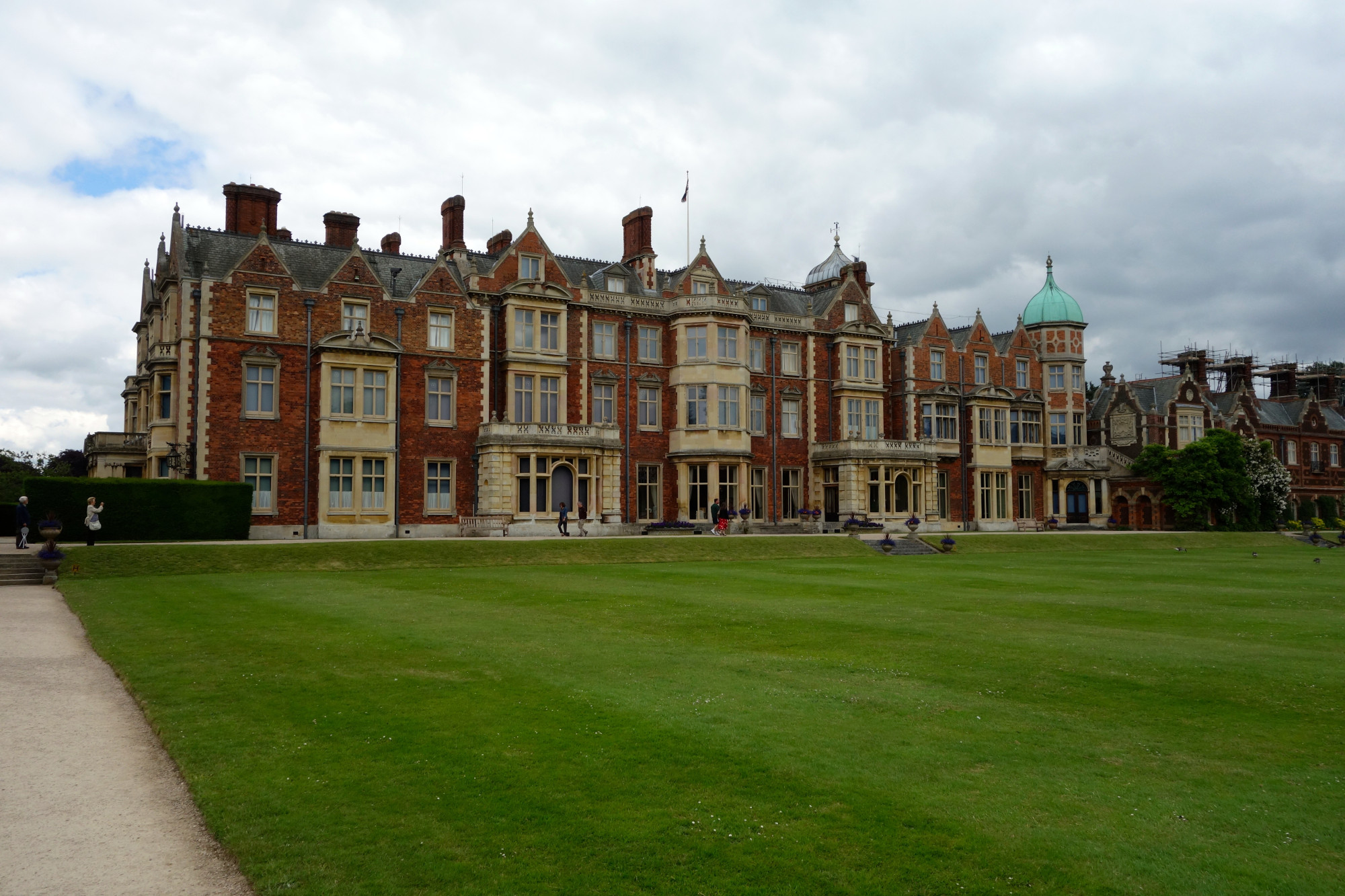 Queen Elizabeth’s Sandringham House castle. Photo: Shutterstock