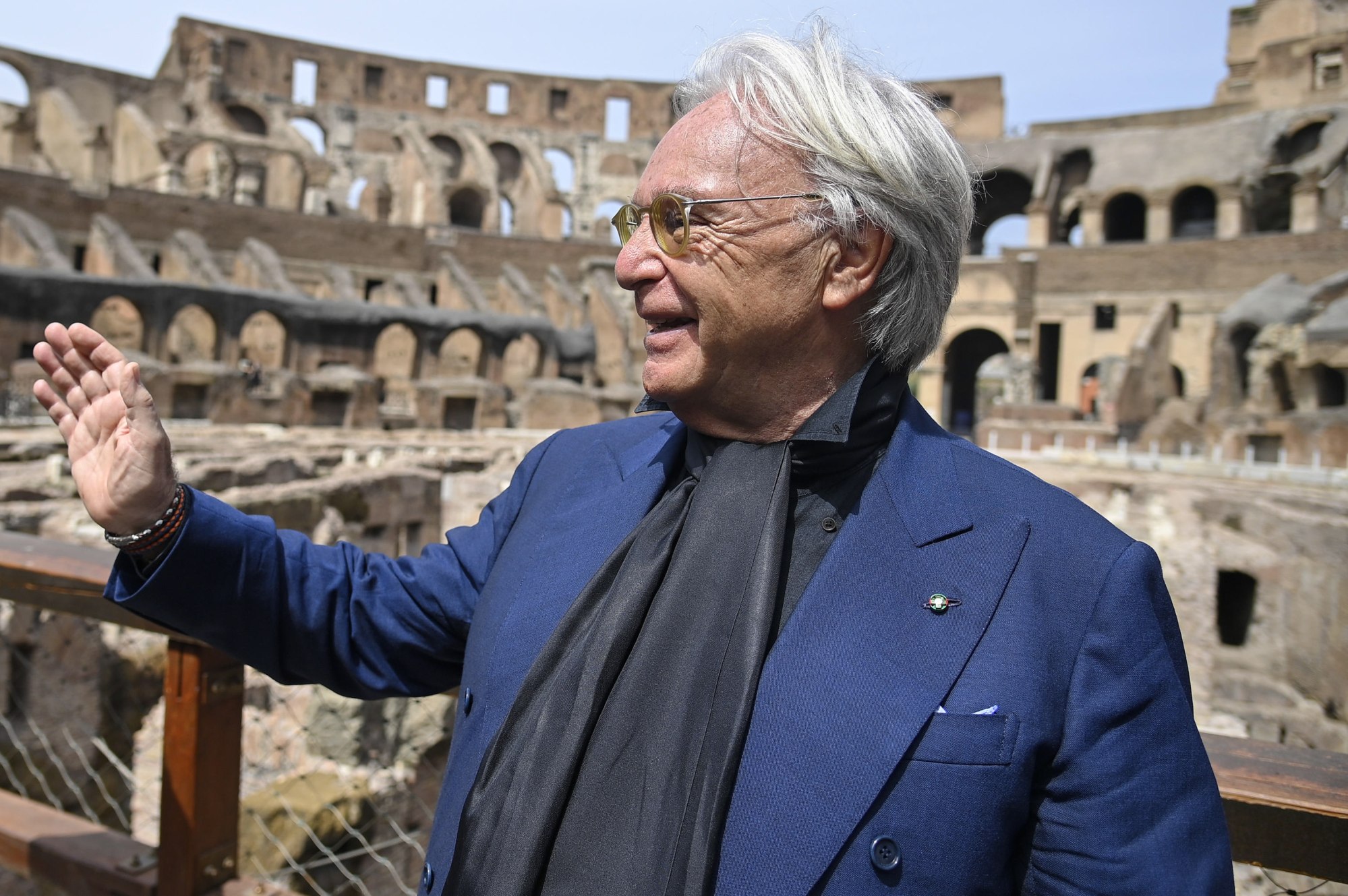 Tod's CEO Diego Della Valle treasures his Italian roots and loves to tell a  story