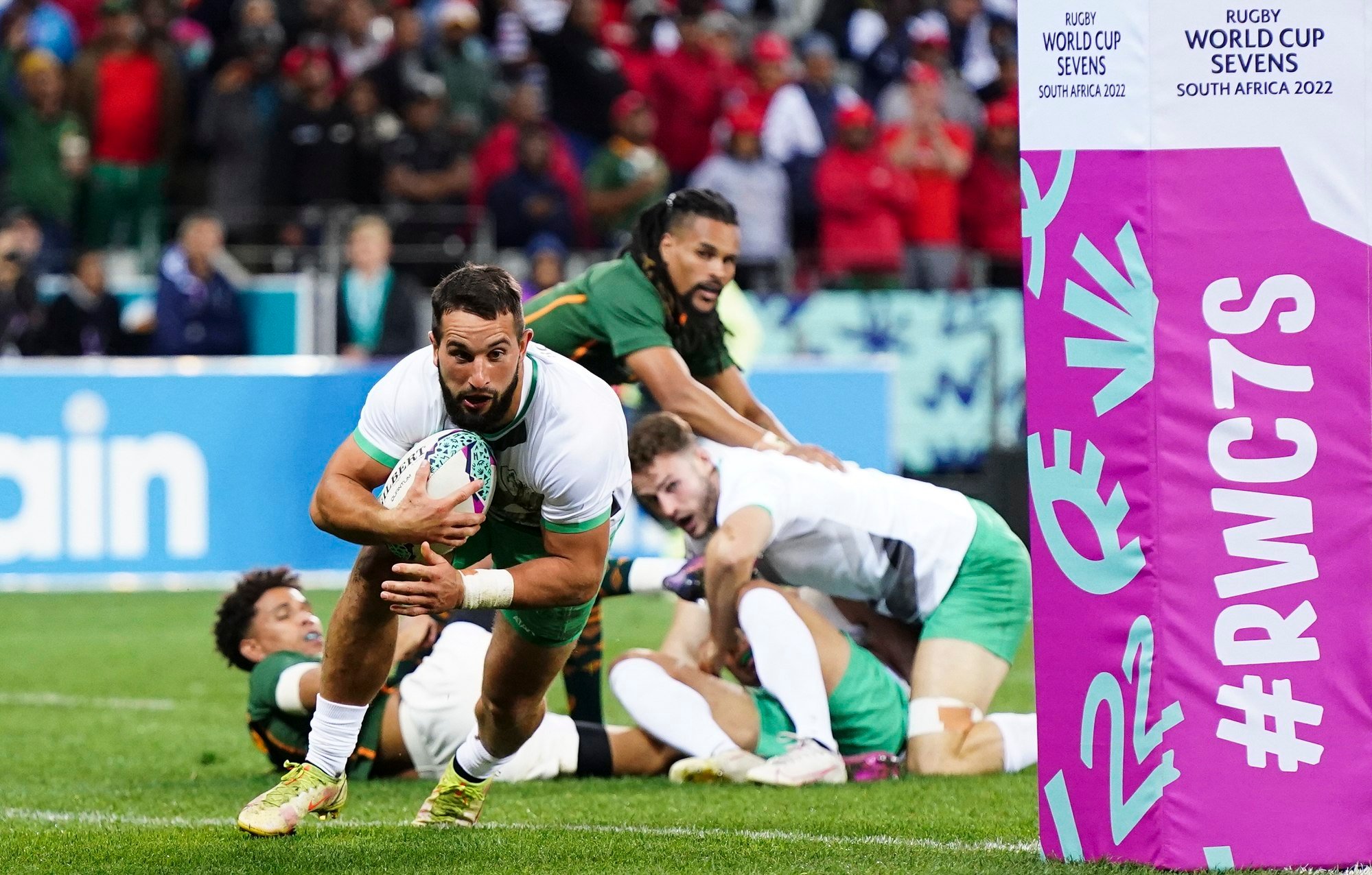 Rugby World Cup Sevens 2022 results Ireland stun South Africa to