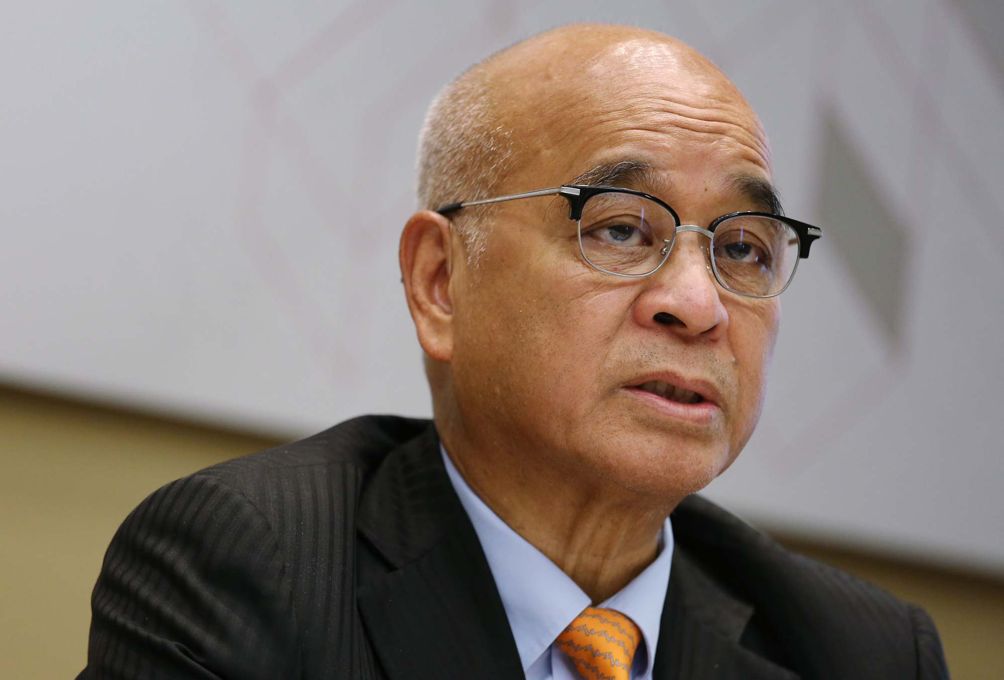 New World Development Chairman Henry Cheng Kar-shun attends New World Development FY2016 annual results in Wanchai. Photo: SCMP / Jonathan Wong
