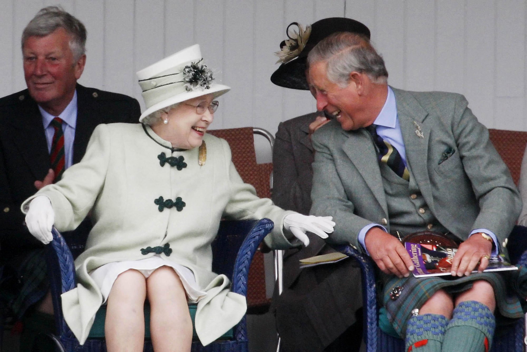 Queen Elizabeth and Charles, the Prince of Wales, attend the Braemar Highland Games. Queen Elizabeth, the longest reigning monarch in British history, died at Balmoral, Scotland, at the age of 96. Photo: PA/DPA