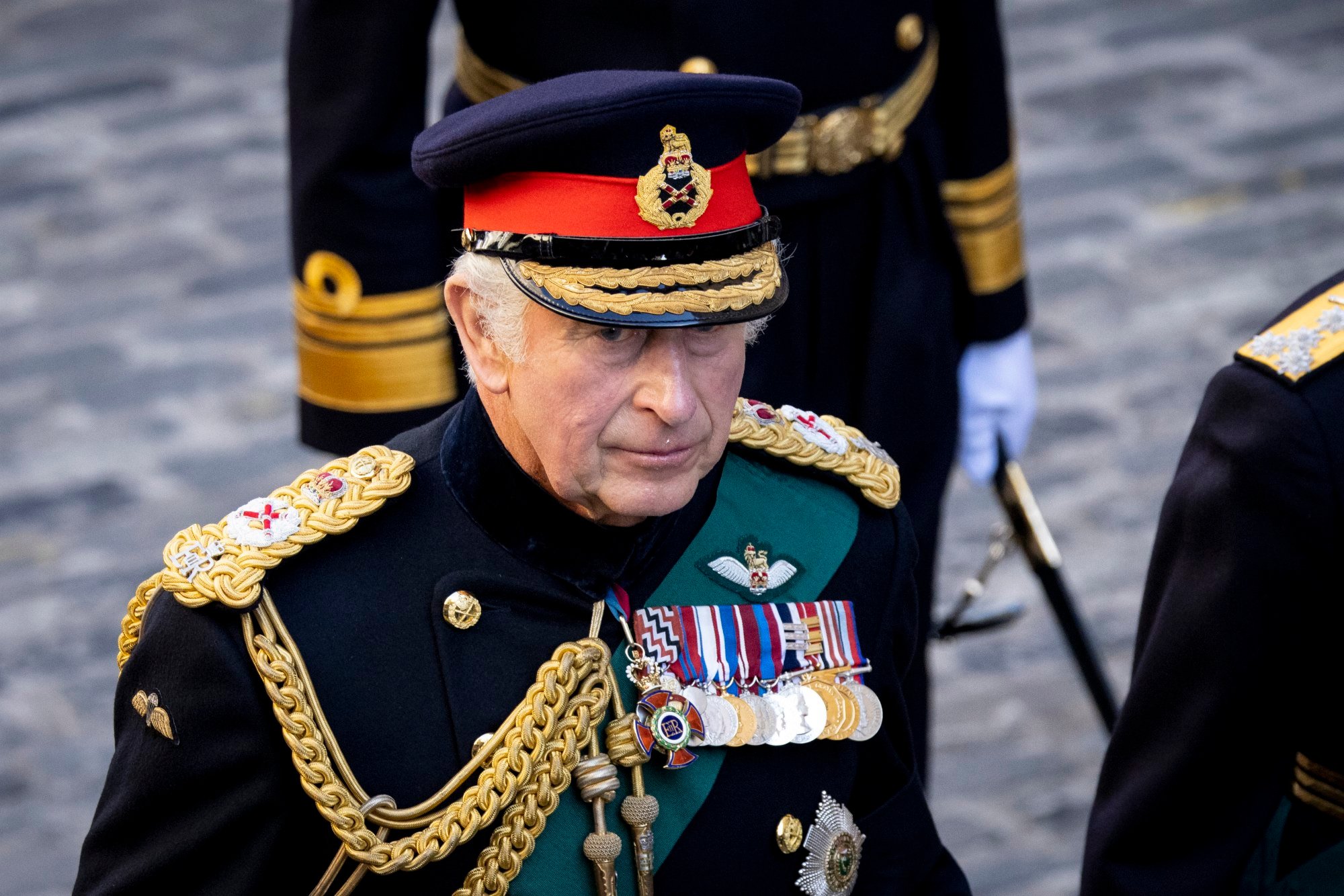 Britain’s King Charles III at the funeral of his mother, Britain’s late Queen Elizabeth. Photo: EPA-EFE